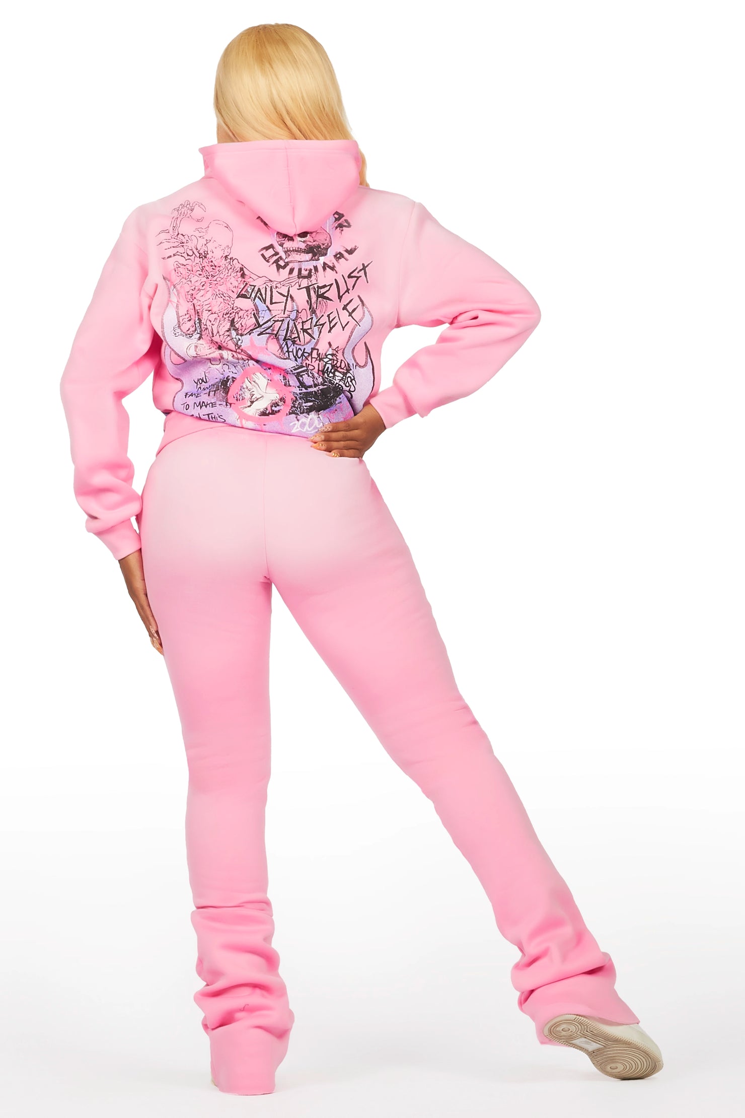 Leaira Pink Super Stacked Trackset