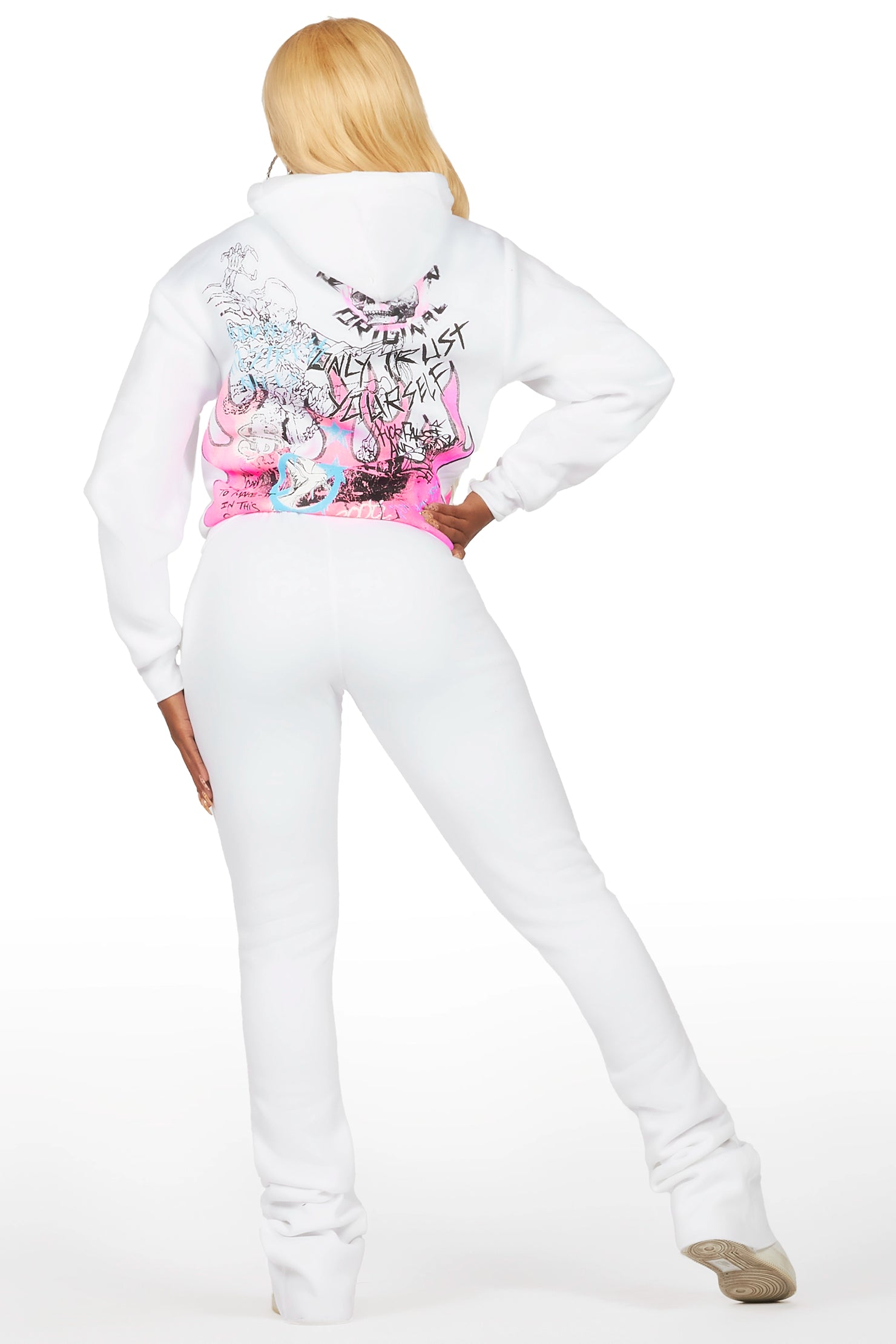 Leaira White Super Stacked Trackset