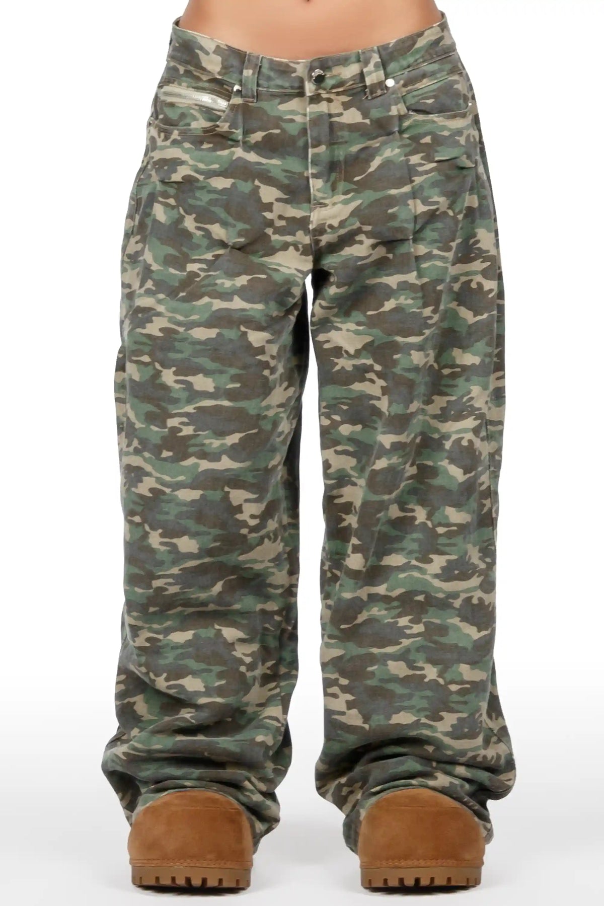 Samara Camo Baggy Fit Jean