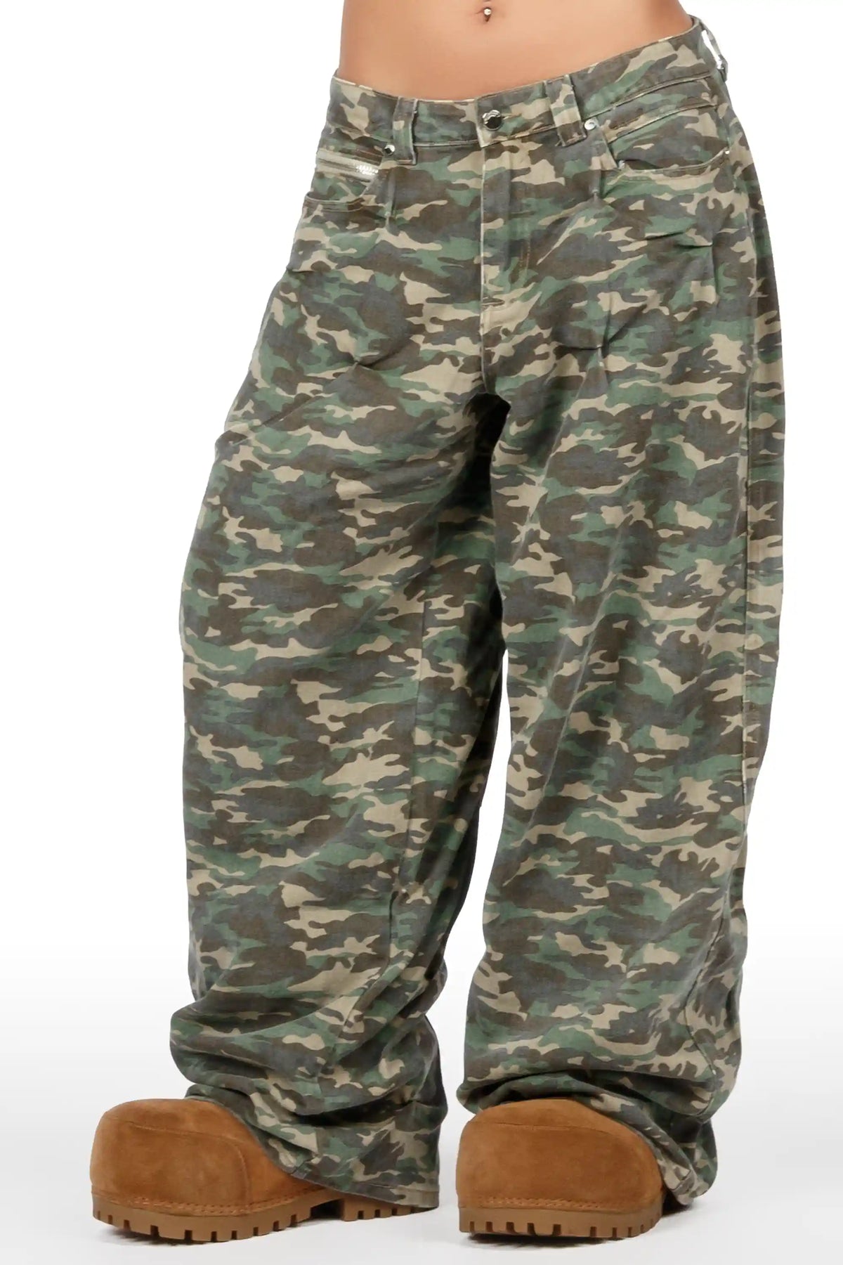 Samara Camo Baggy Fit Jean