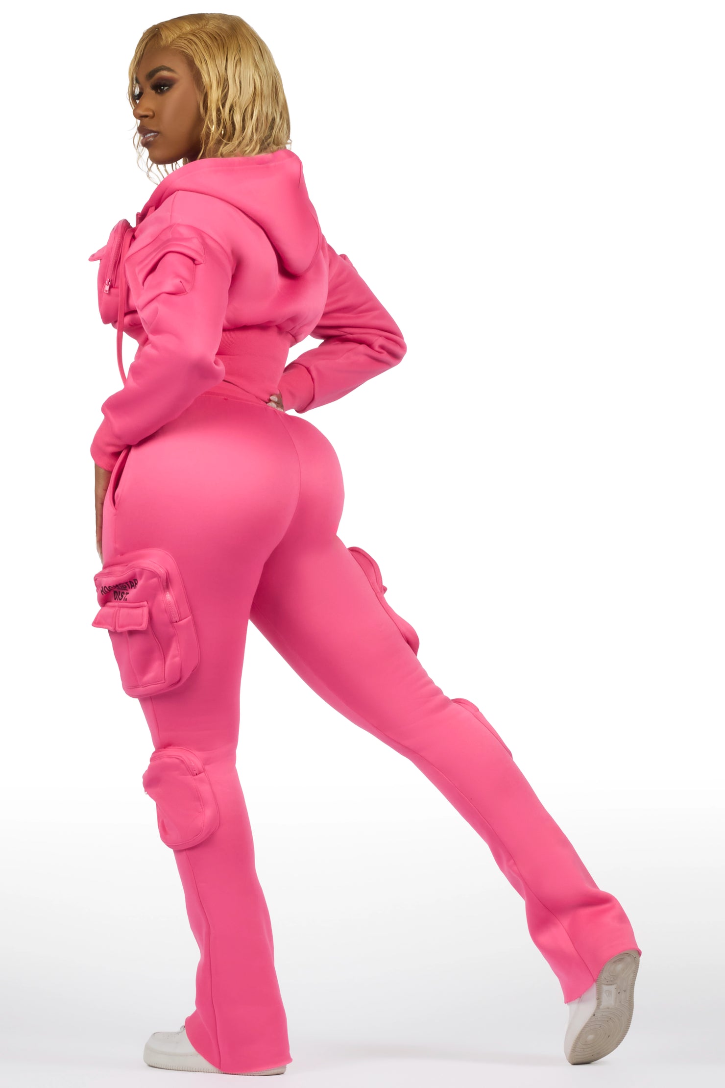 Reneikia Hot Pink Cargo Track Set