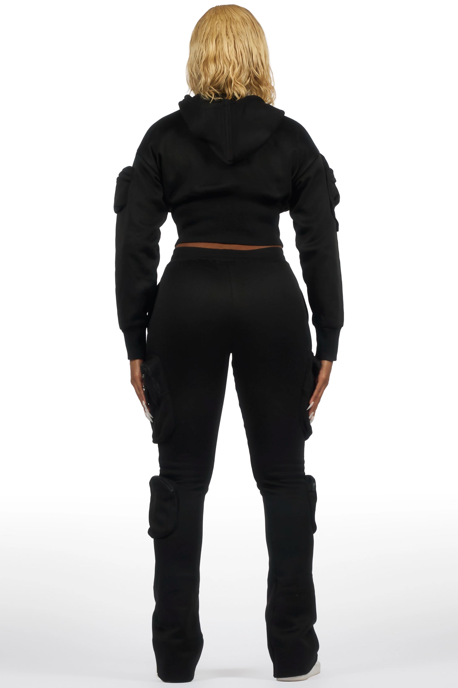 Reneikia Black Cargo Track Set