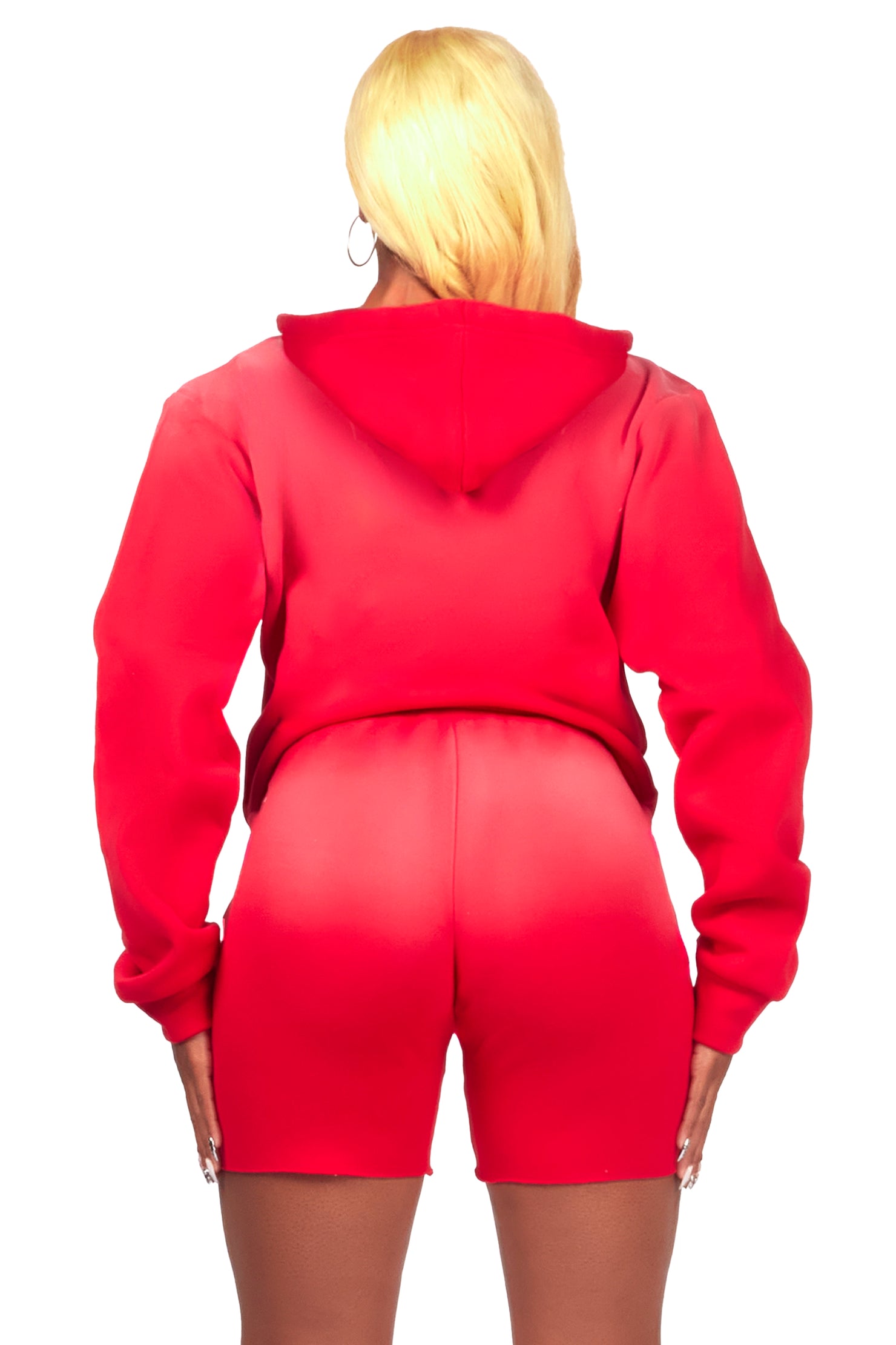 Shannon Red Short Set