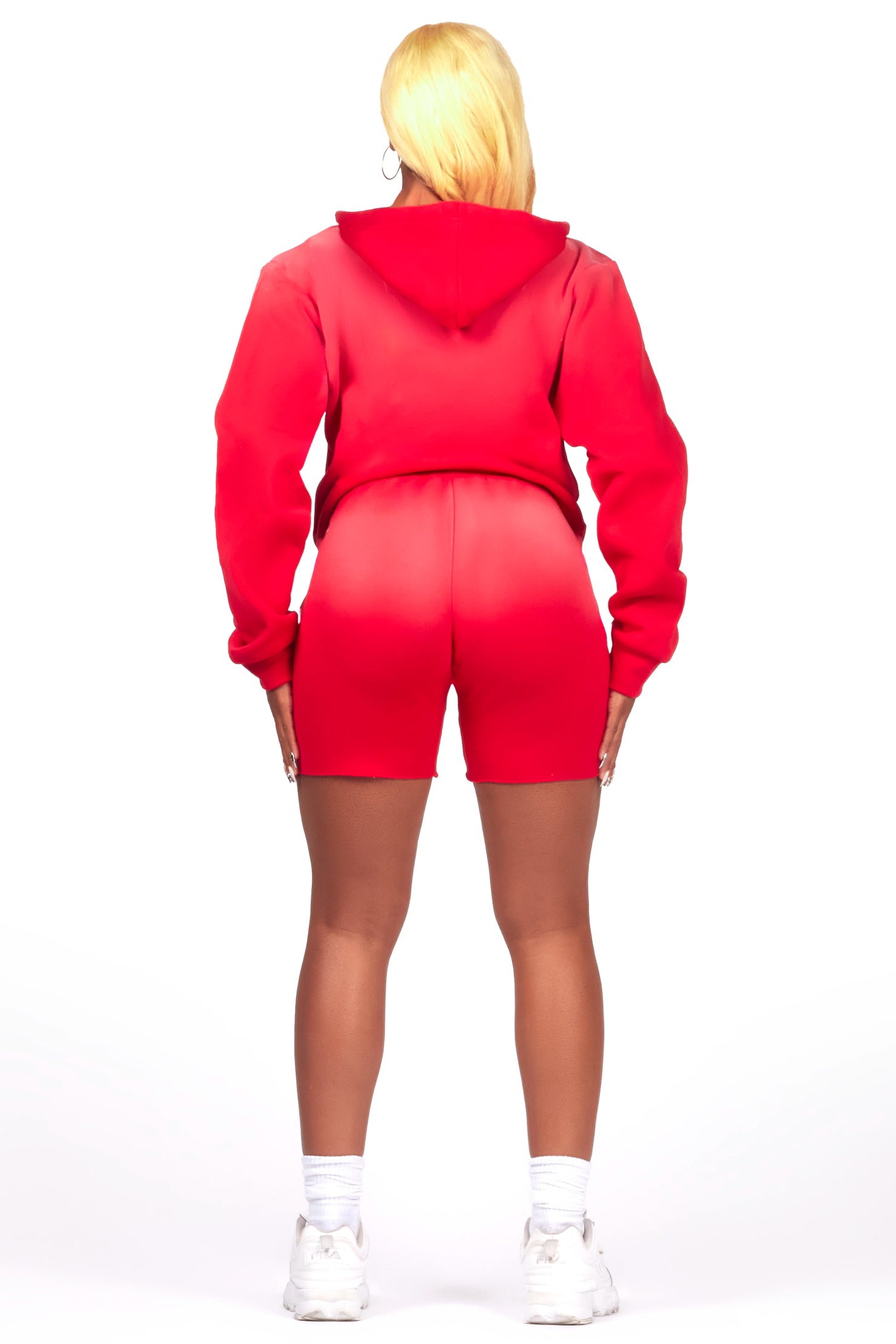 Shannon Red Short Set