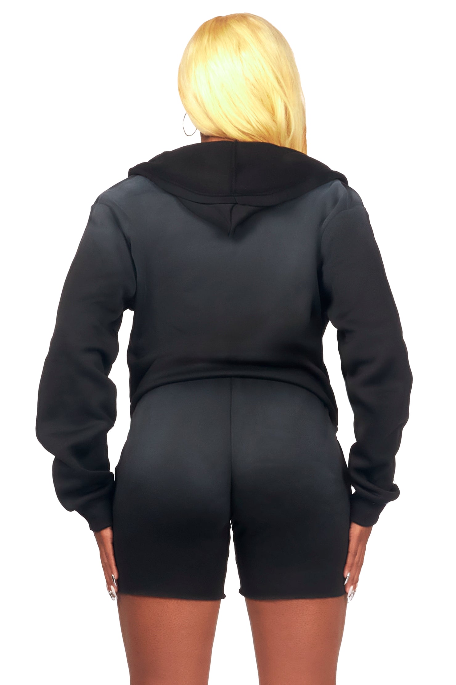 Shannon Black Short Set