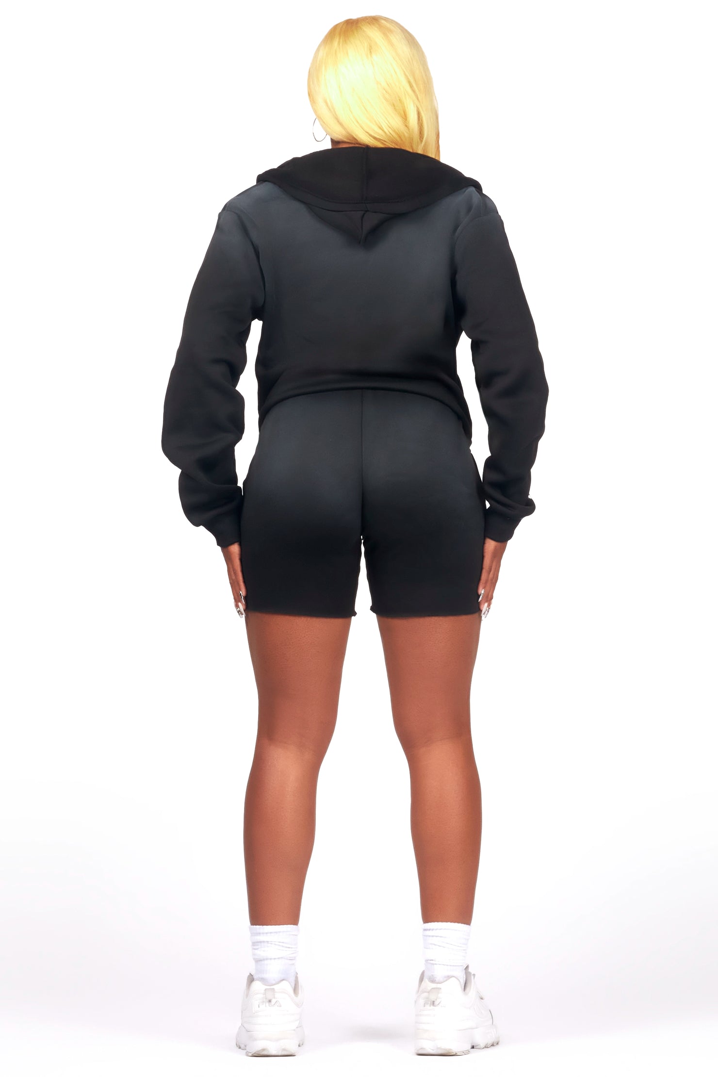 Shannon Black Short Set