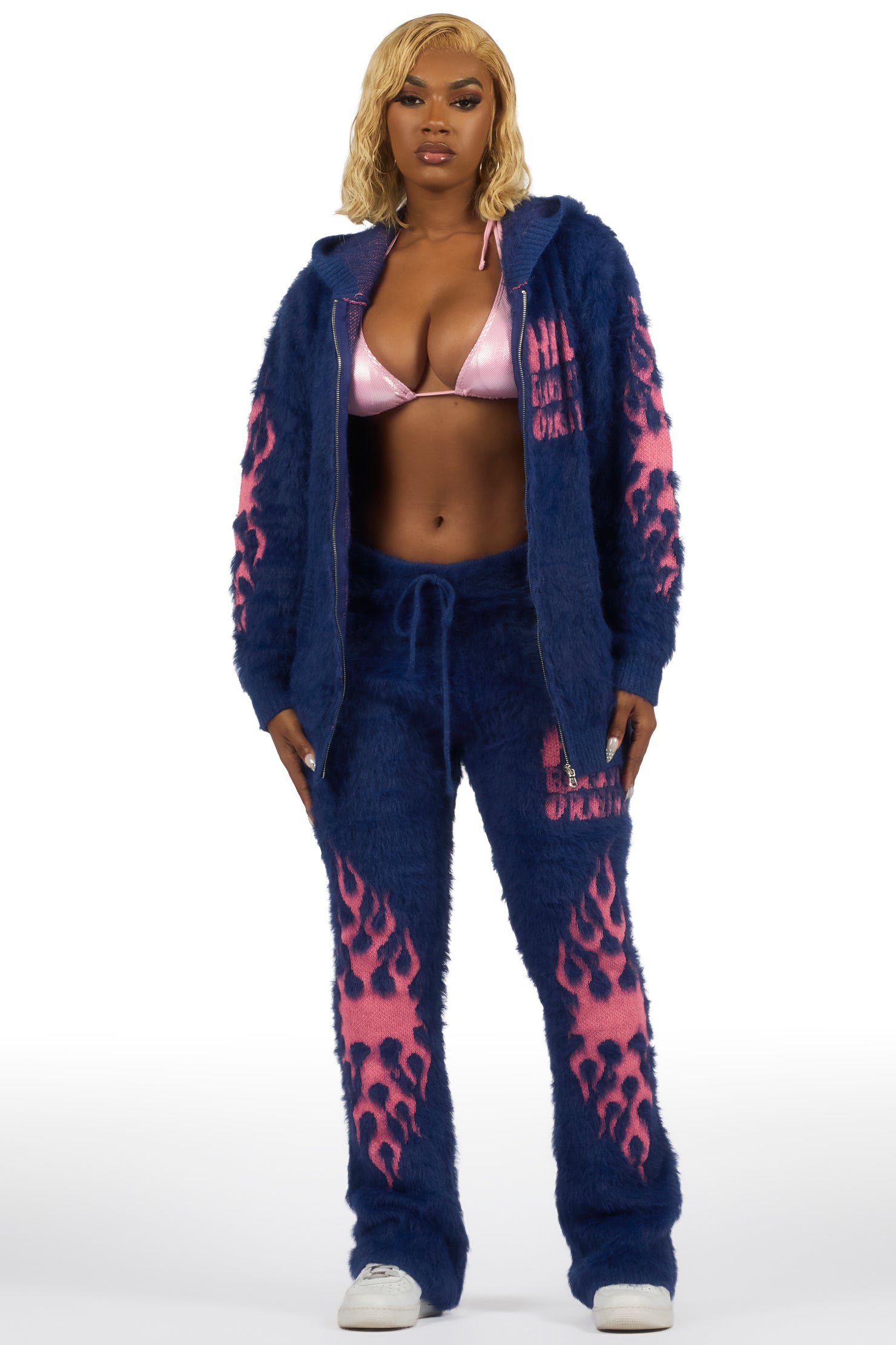 Sheriece Navy Super Stacked Trackset