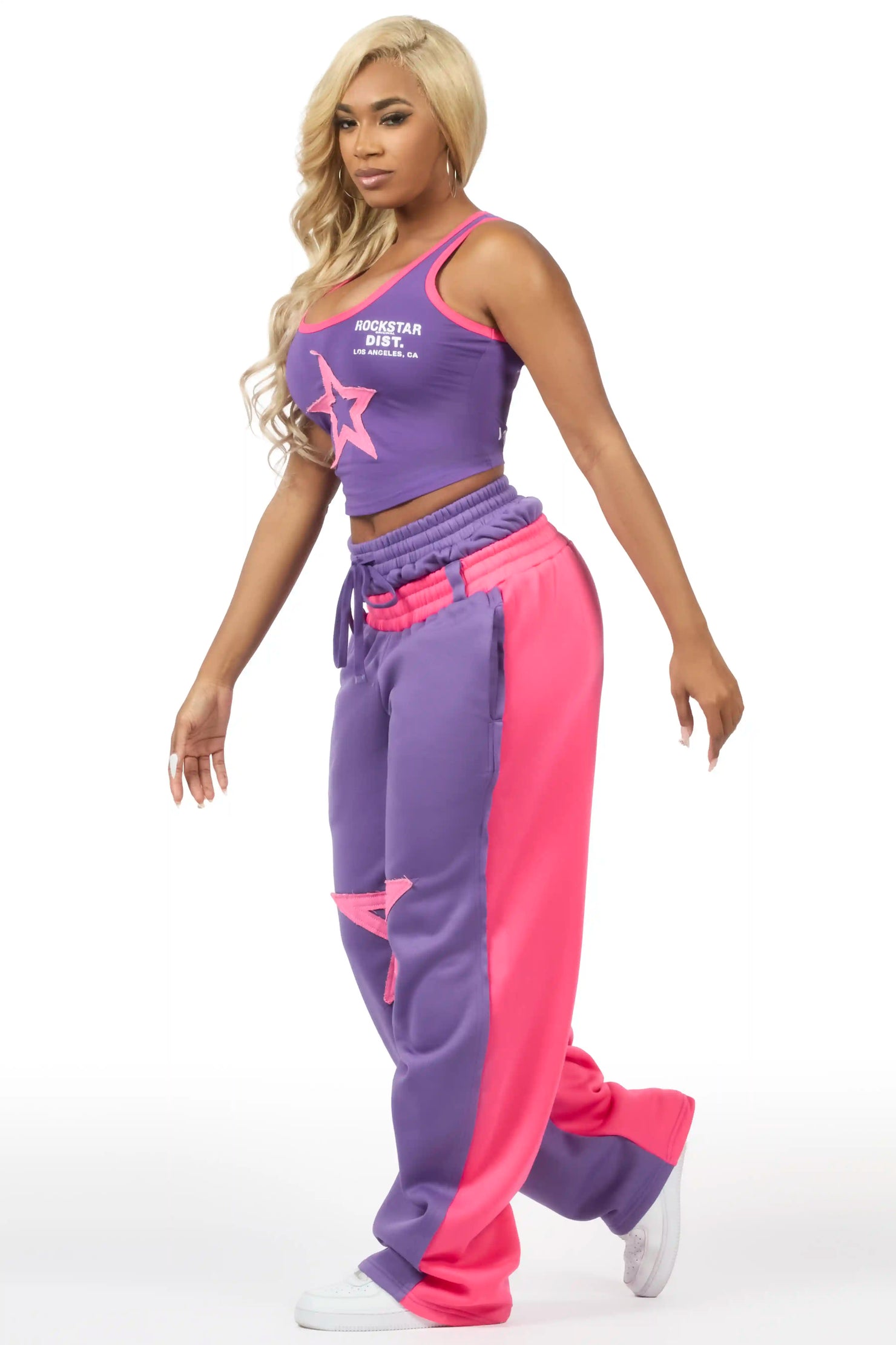 Canaan Purple Graphic Tank Top