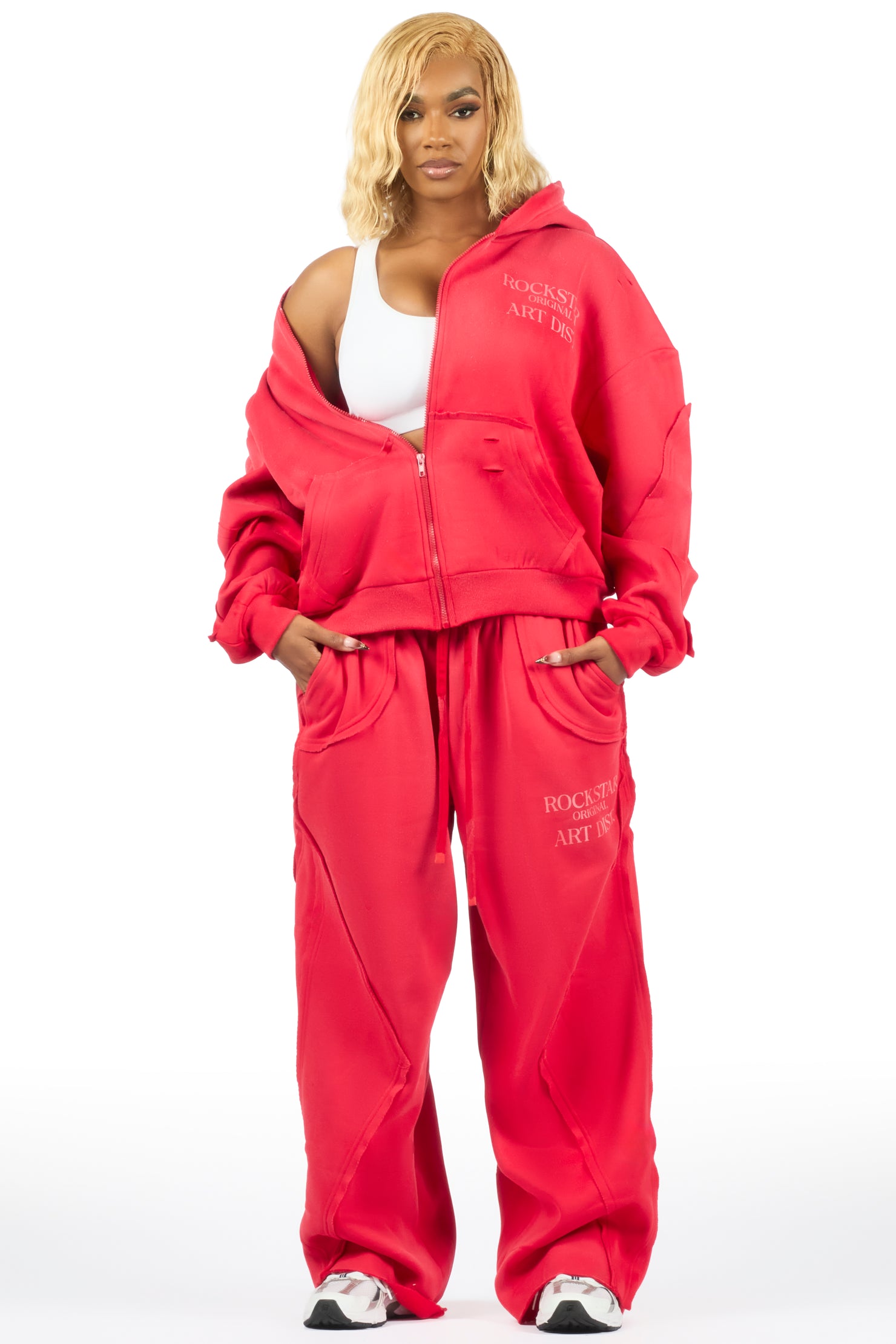 Jernyra Red Oversized Track Set