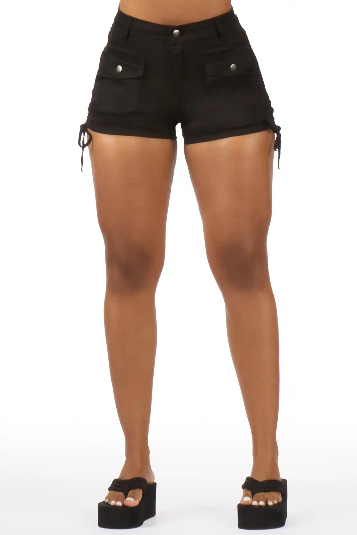 Rhiannon Black Cargo Short