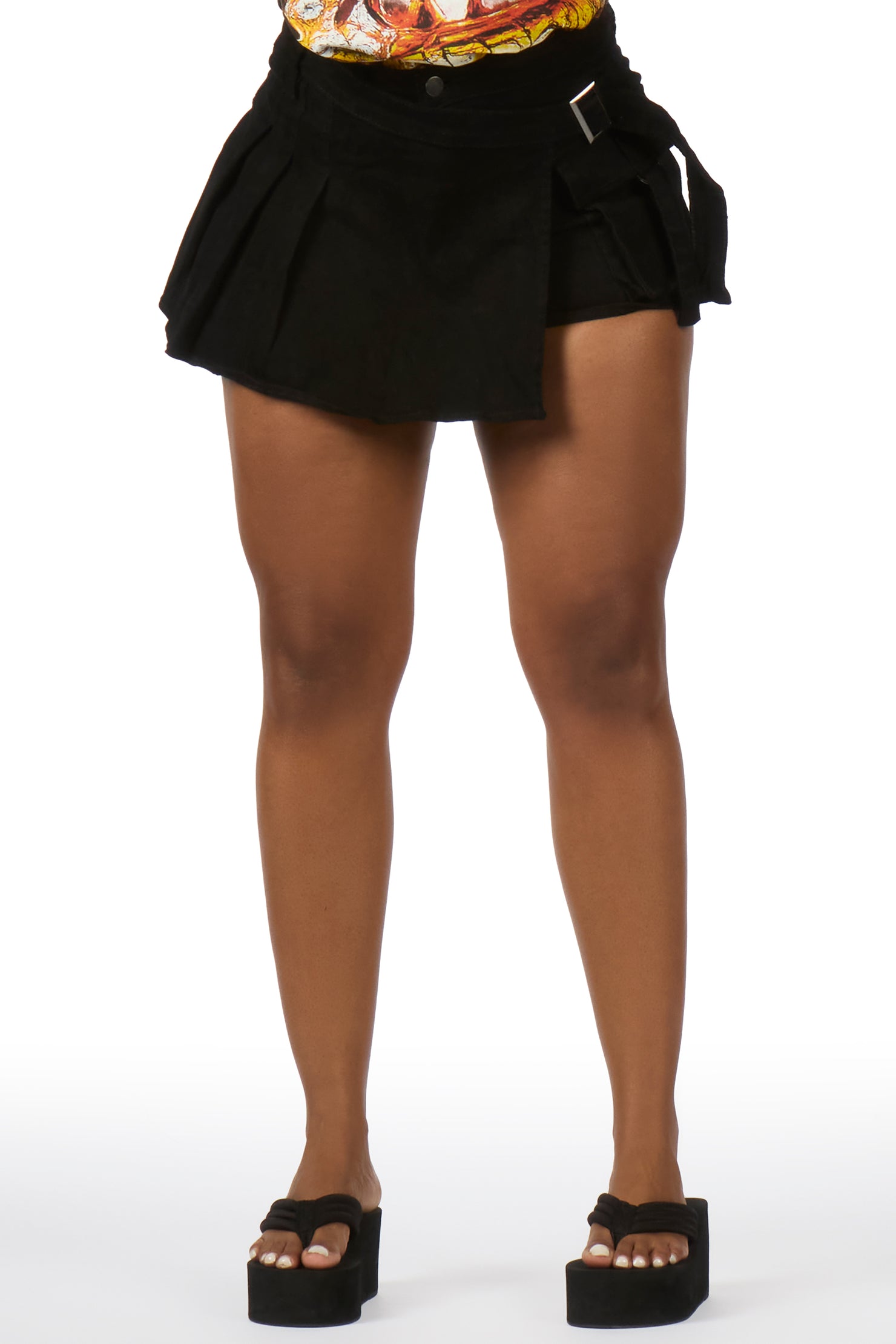 LaMarria Black Skort