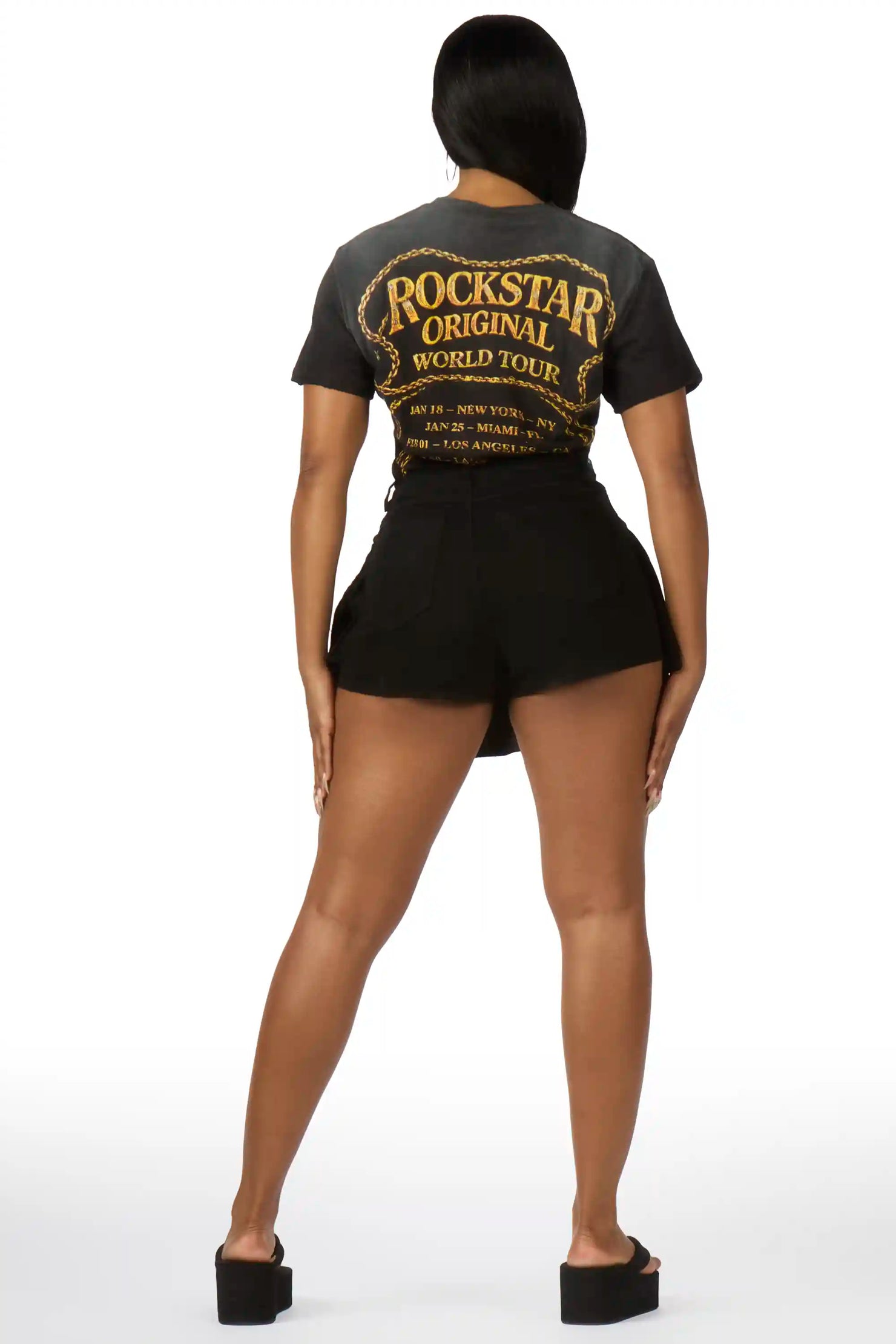 LaMarria Black Skort
