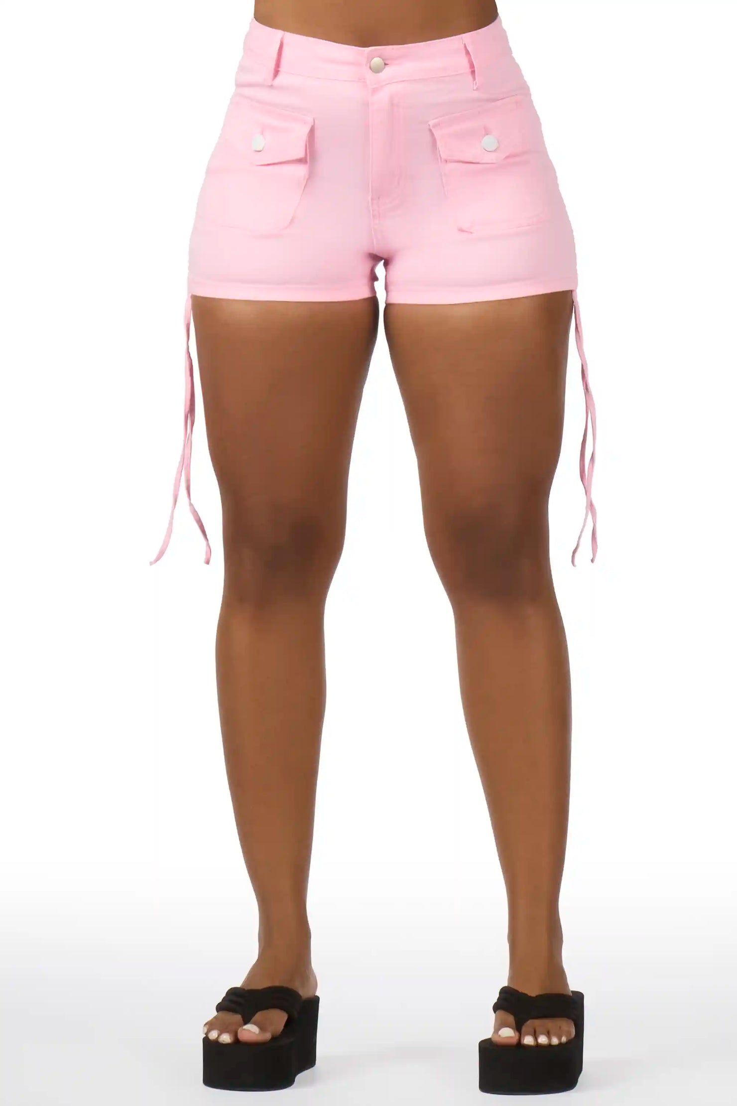 Rhiannon Pink Cargo Short