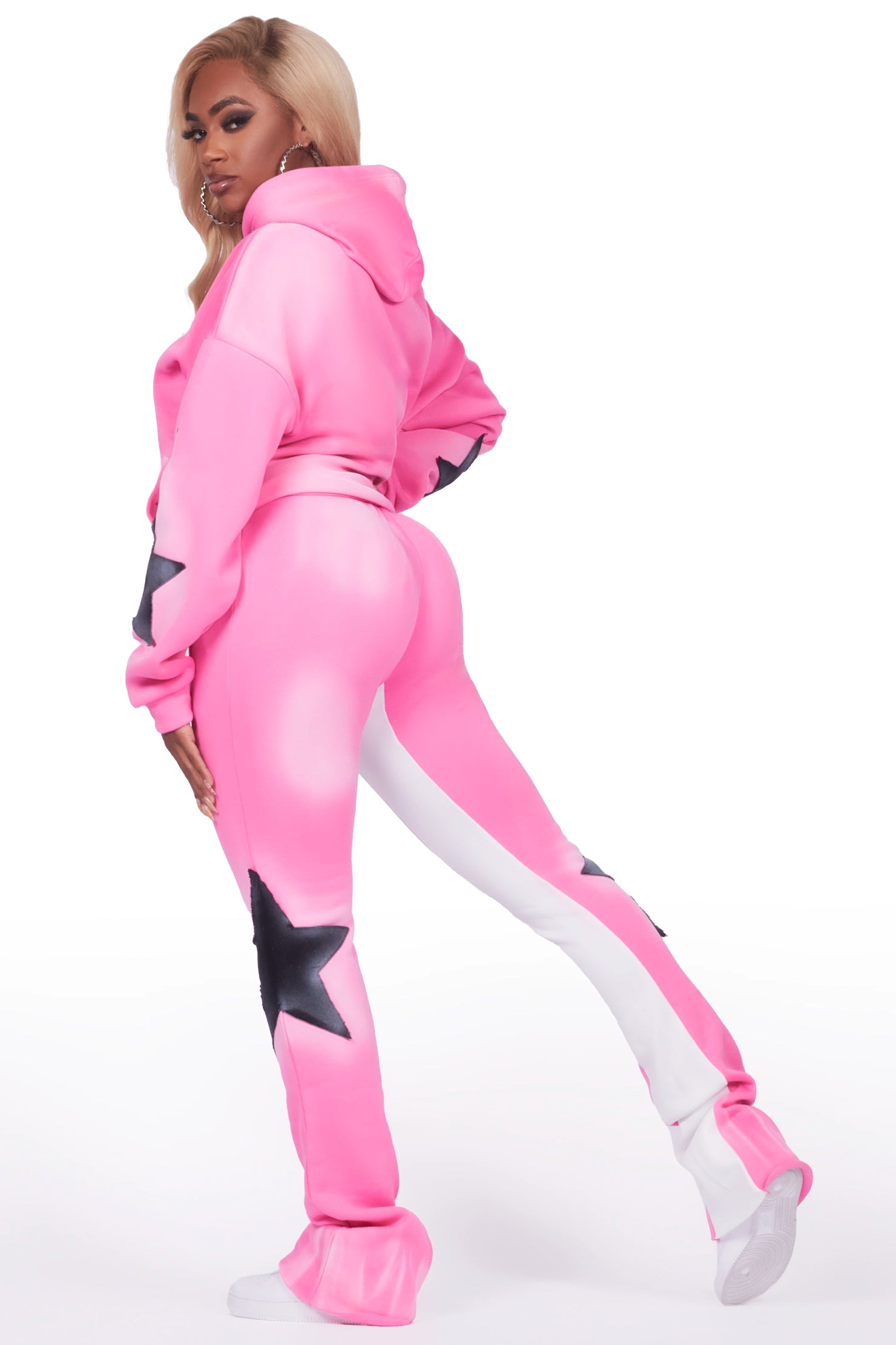Kaliyah Bubblegum Pink Super Stacked Trackset