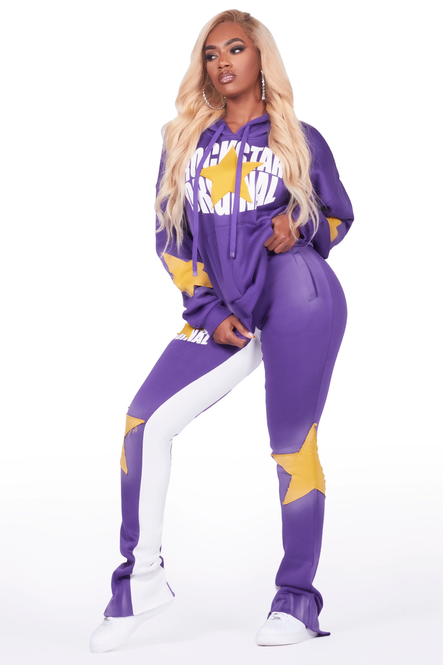 Kaliyah Purple Super Stacked Trackset