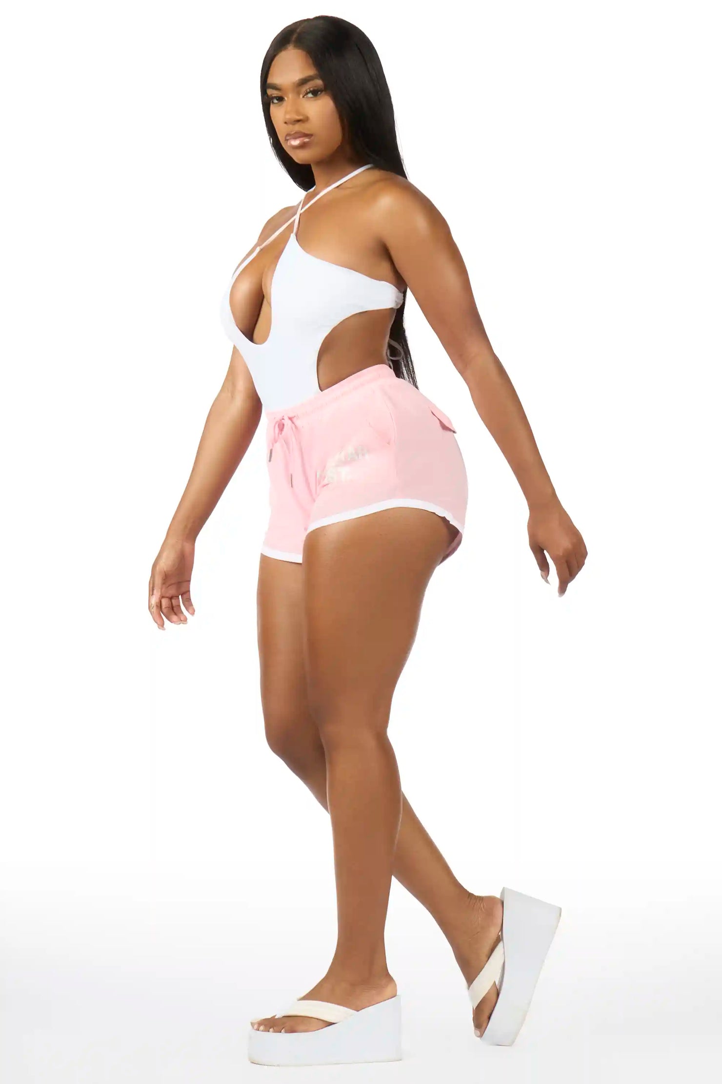 Shereen Pink Short