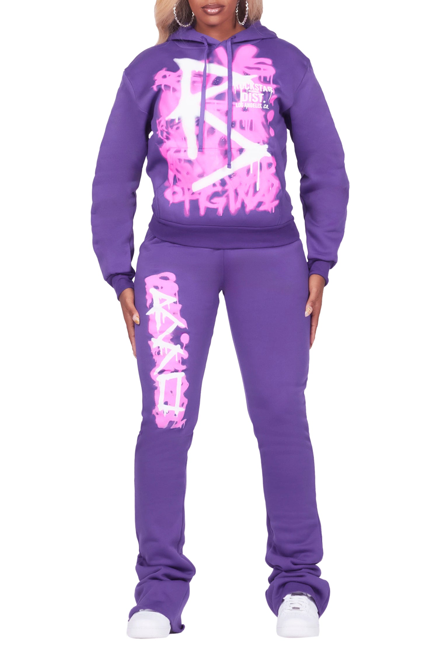 Tanesha Purple Super Stacked Trackset