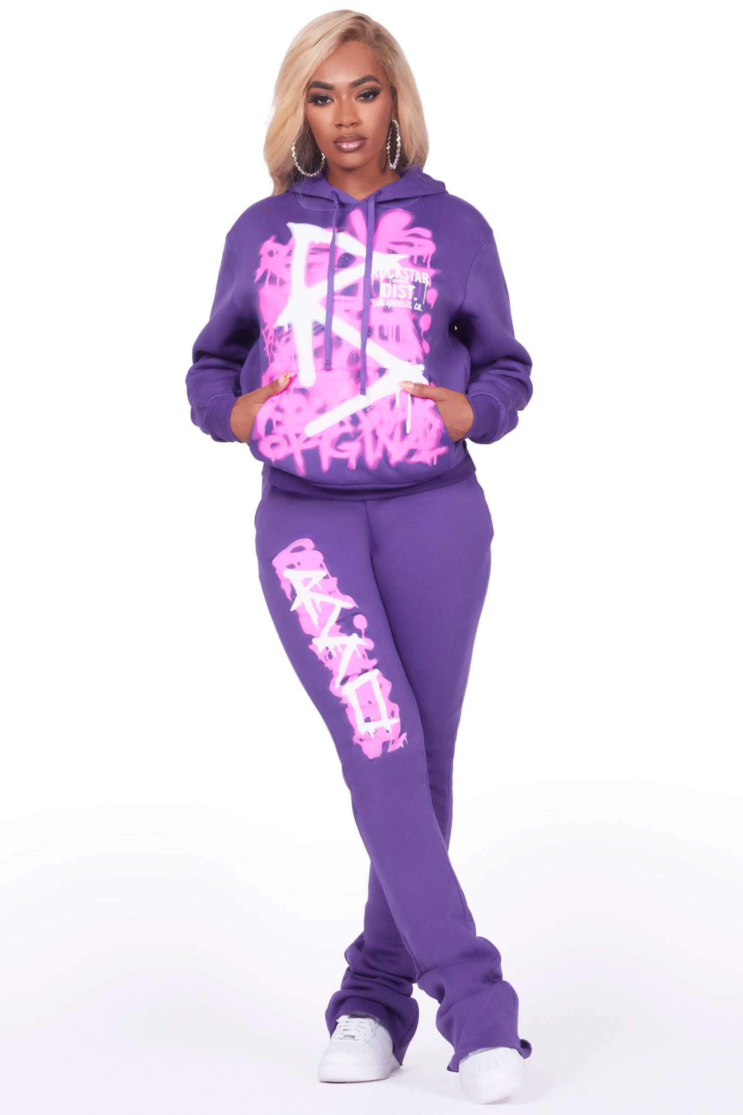 Tanesha Purple Super Stacked Trackset