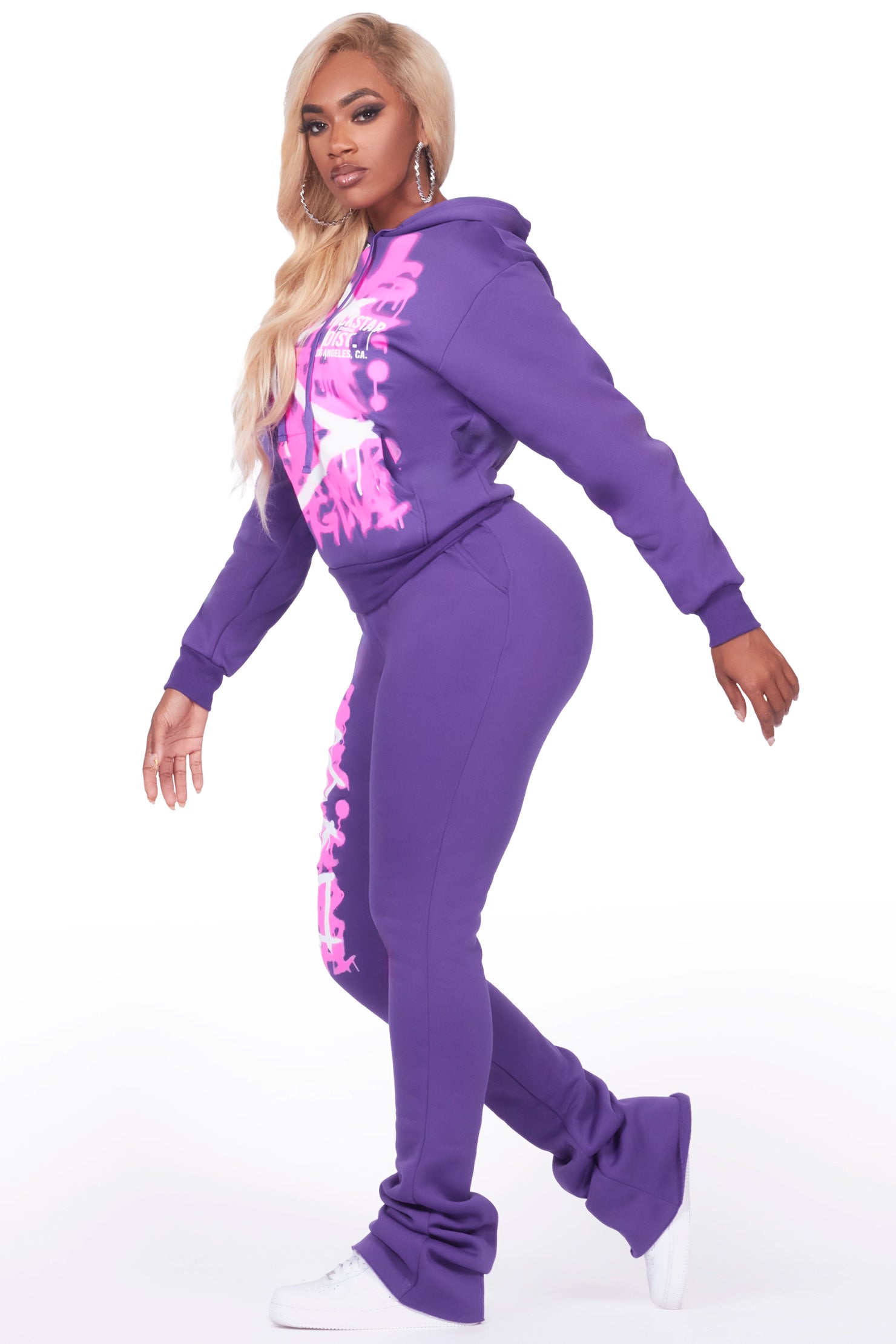 Tanesha Purple Super Stacked Trackset