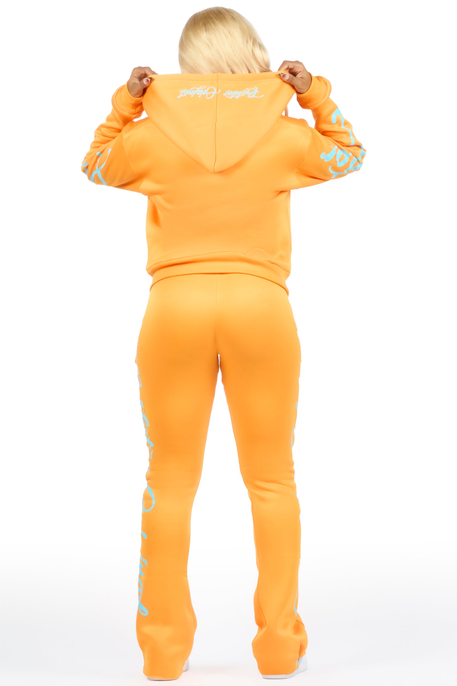 Nakesha Orange Stacked Track Set