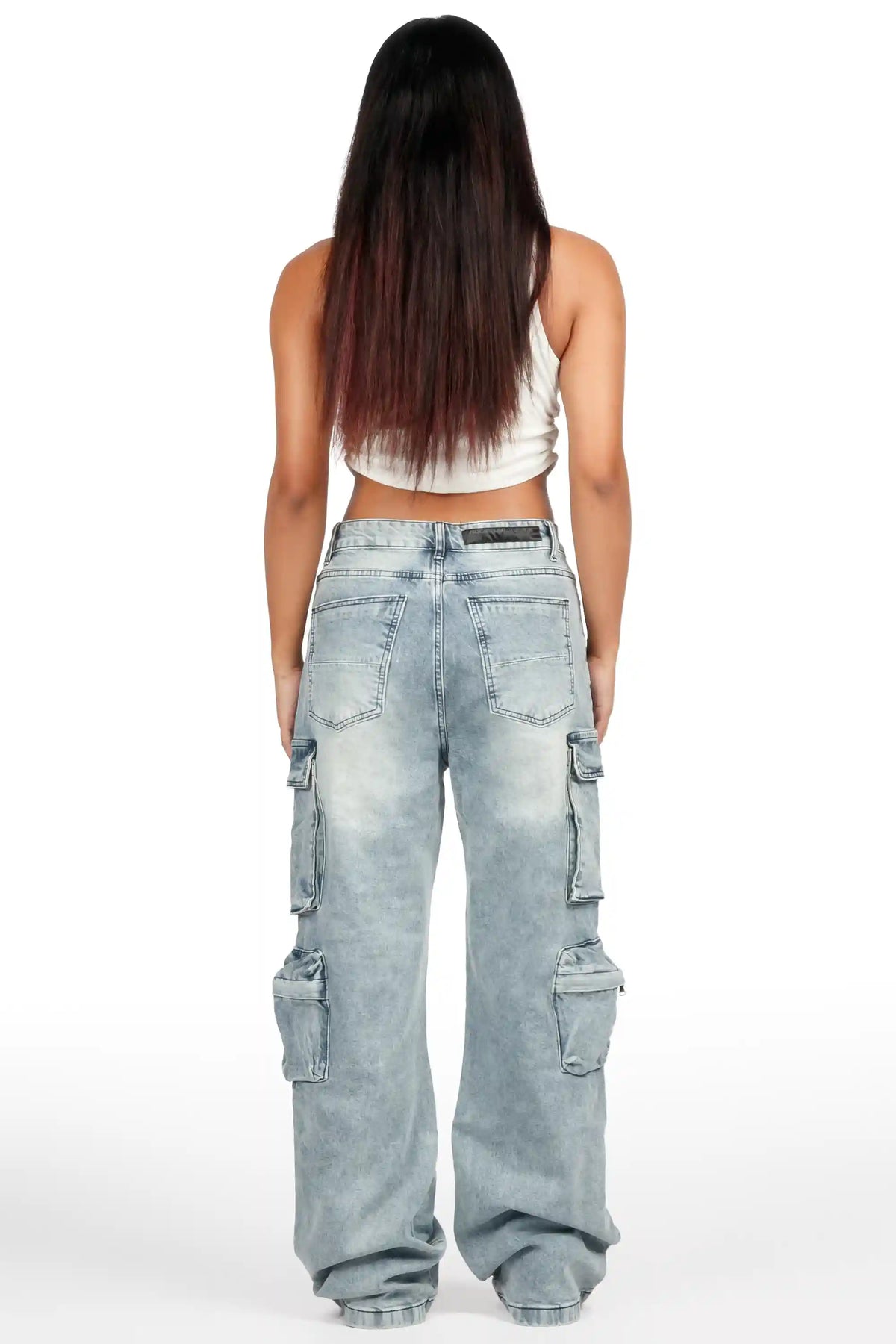 Kalaya Blue Baggy Fit Jean