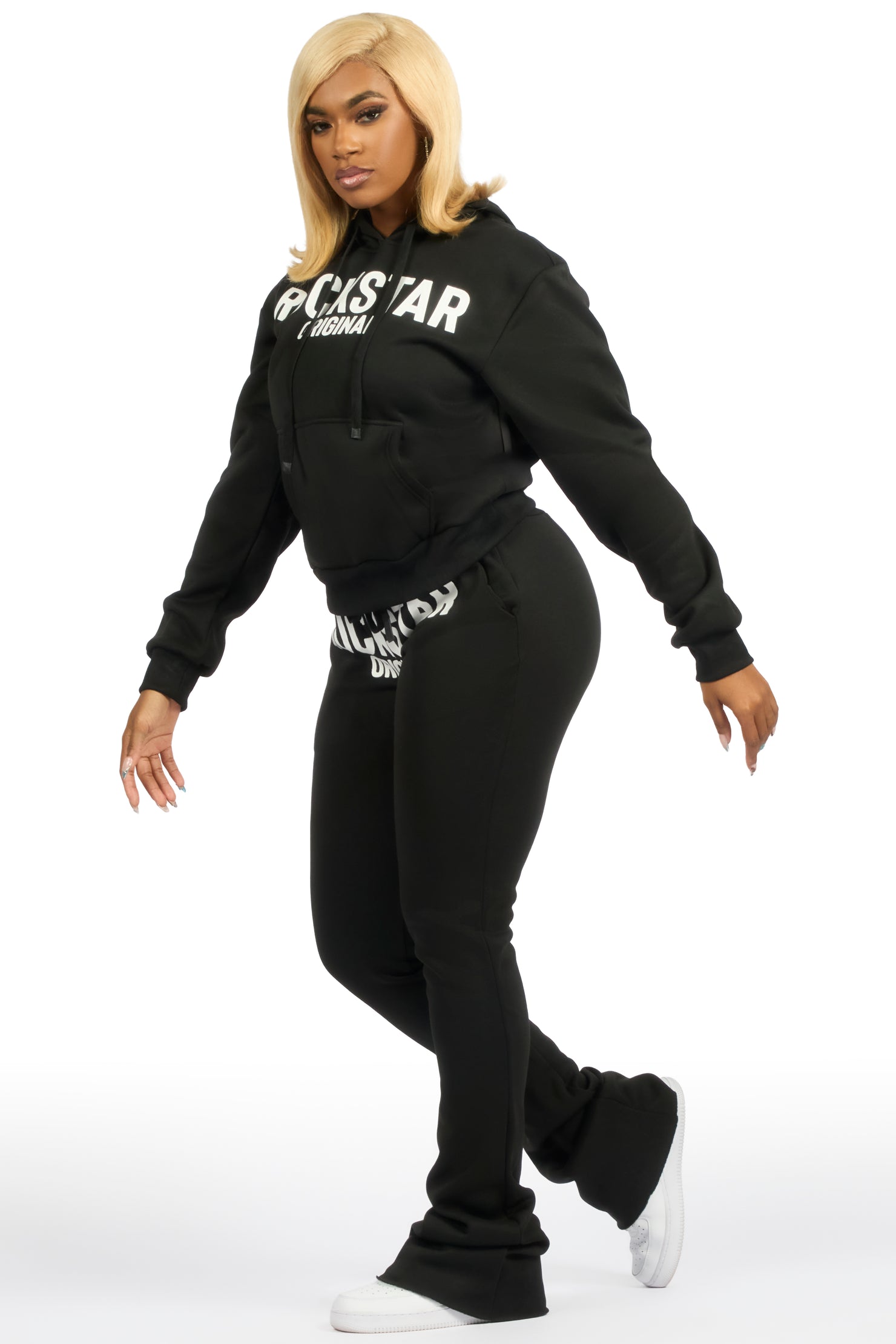 Mikassa 2.0 Black Super Stacked Track Set