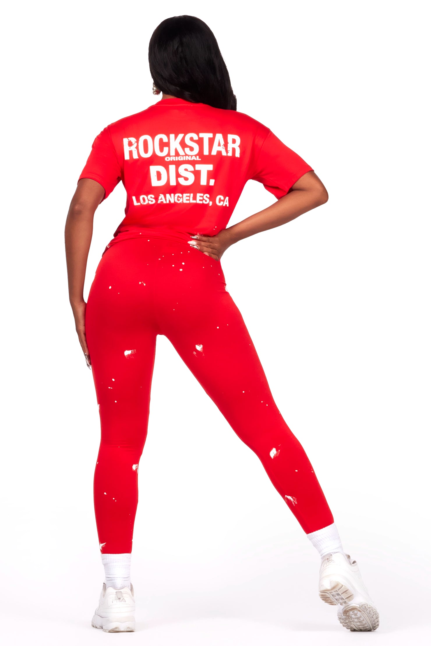 Danylle Red Legging Set