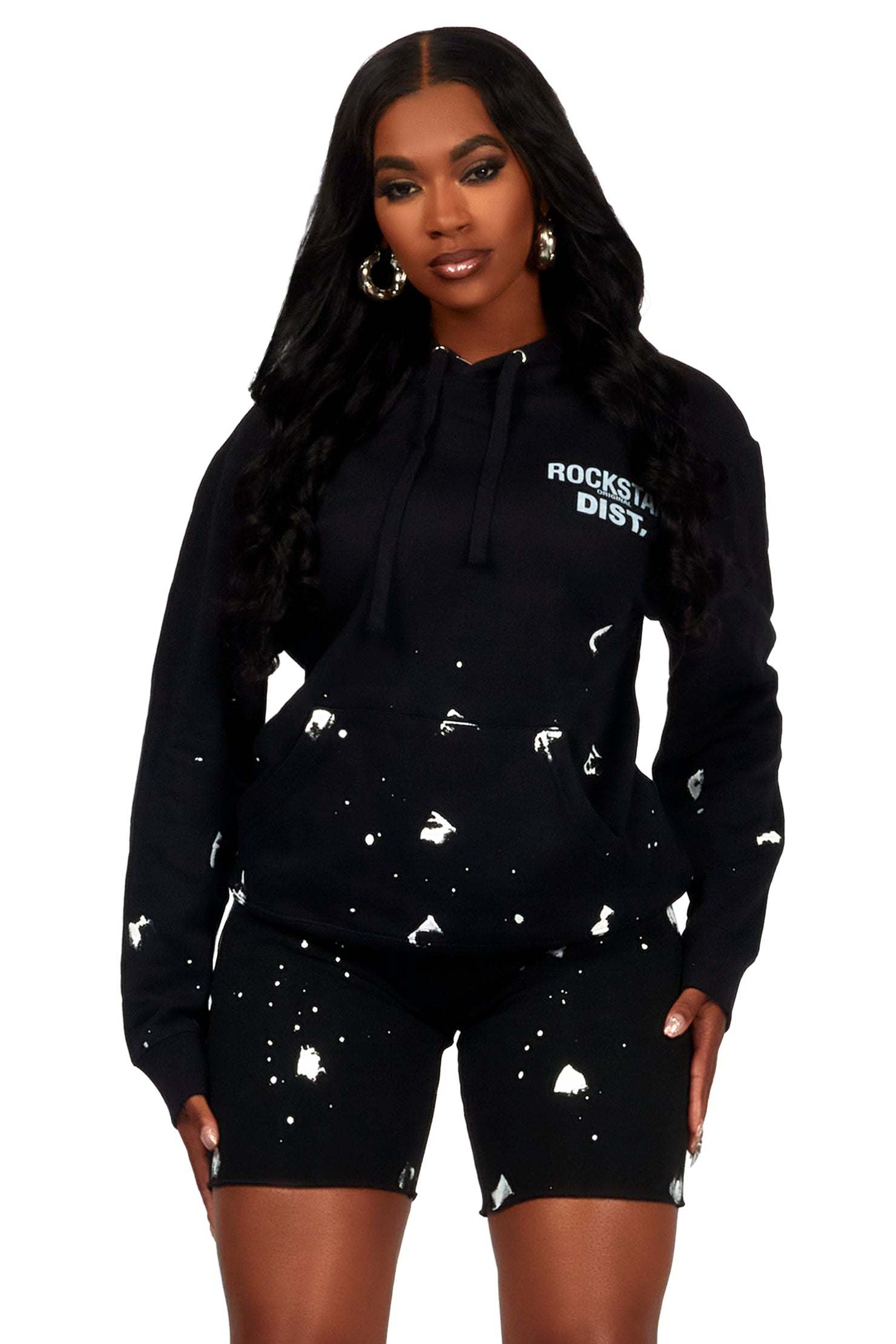 Just Between Us Black Short Set