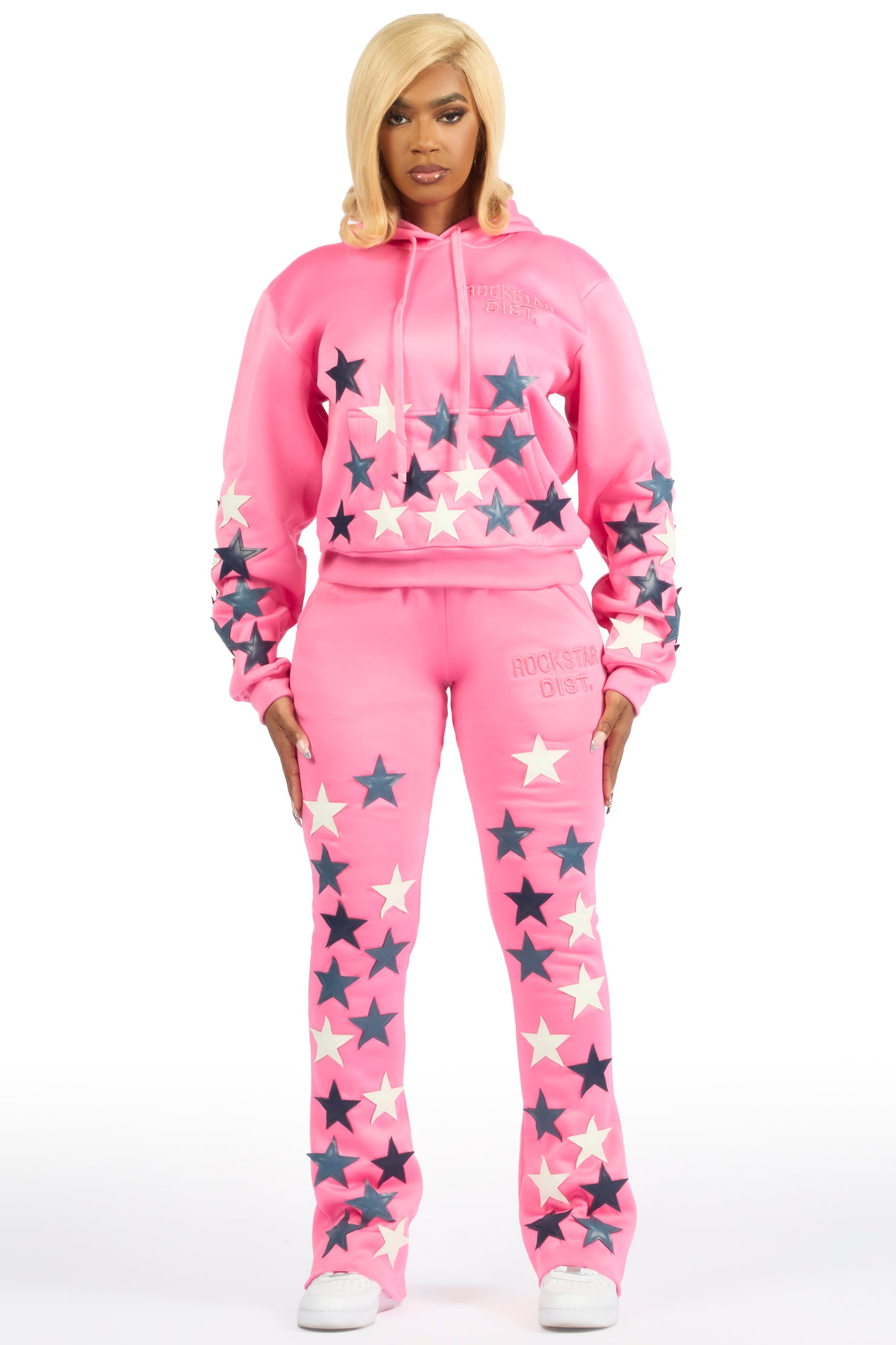 Starlena Pink Stacked Track Set