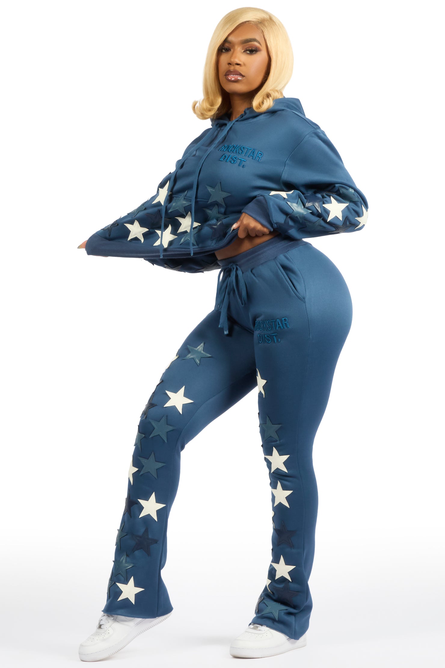 Starlena Blue Stacked Track Set