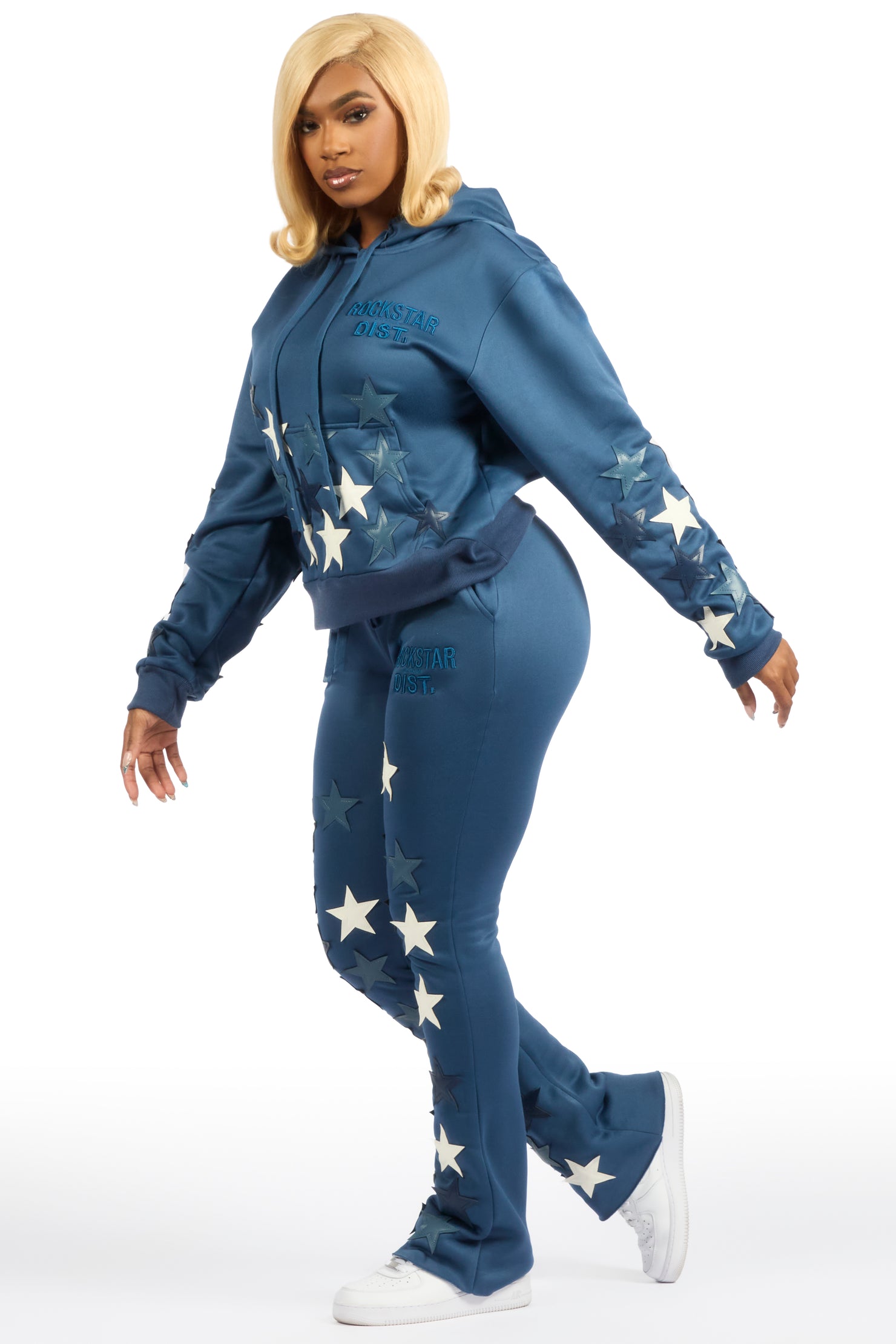 Starlena Blue Stacked Track Set