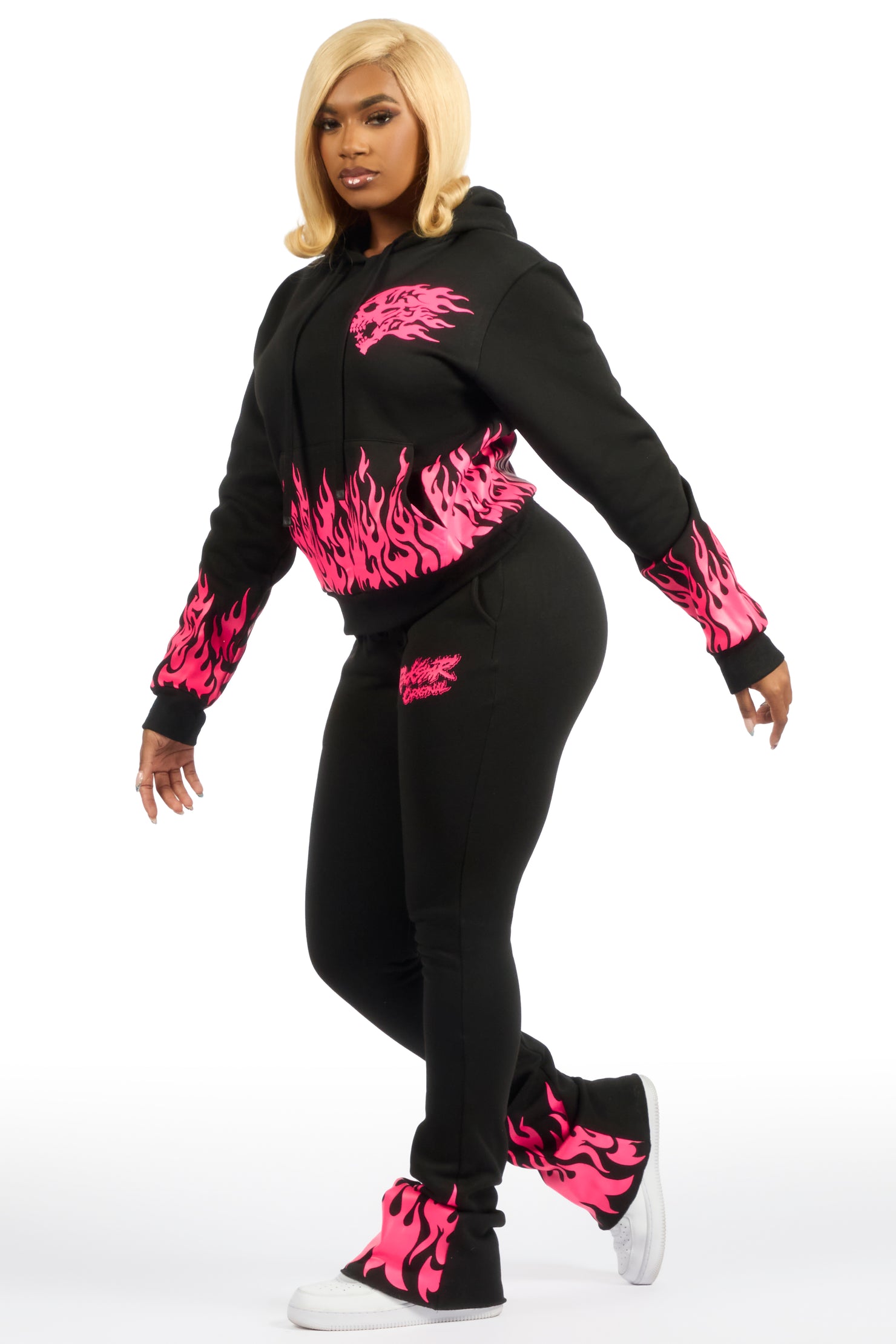 Arais Black Super Stacked Track Set