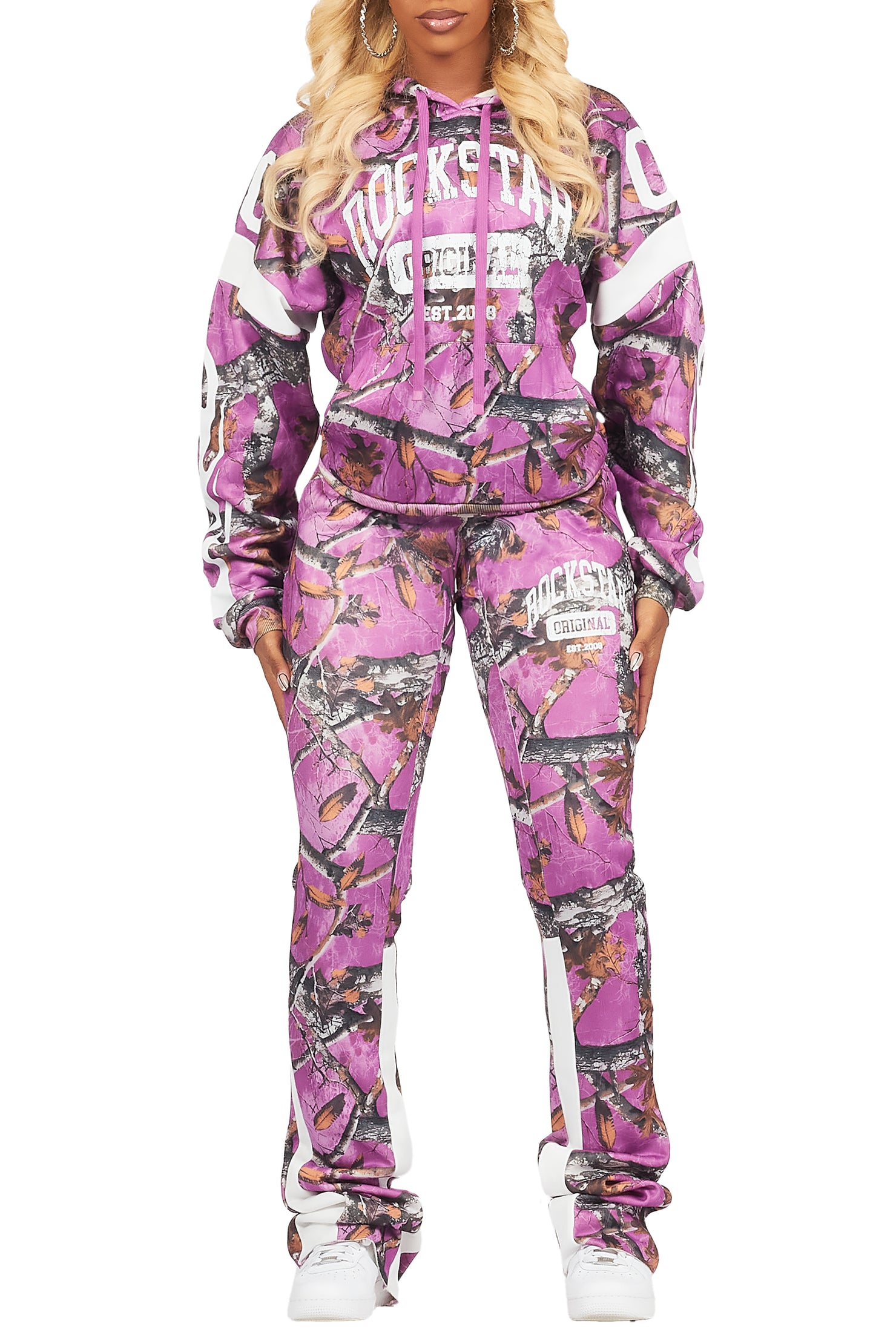 Ethelda Purple Tree Camo Super Stacked Trackset