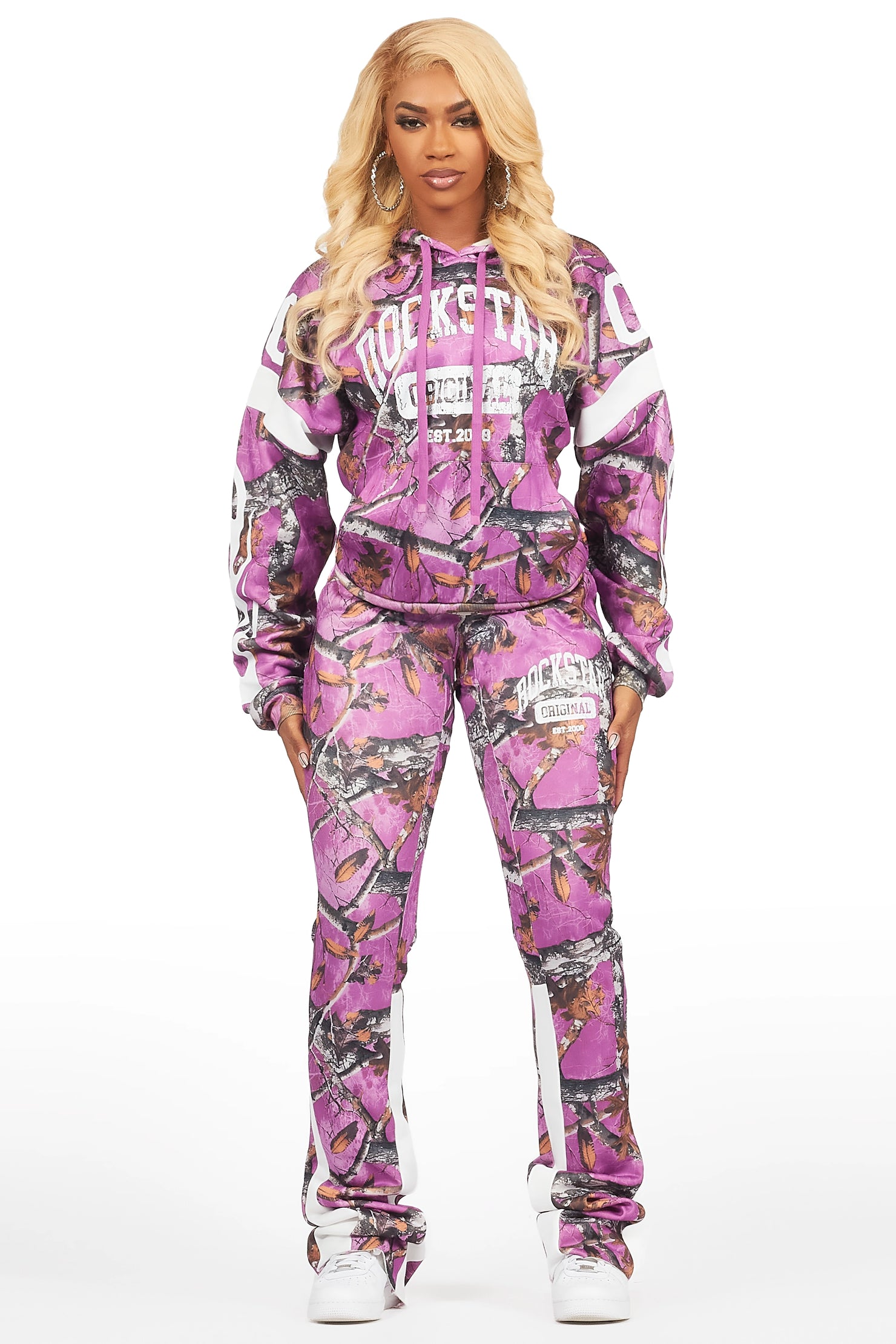 Ethelda Purple Tree Camo Super Stacked Trackset