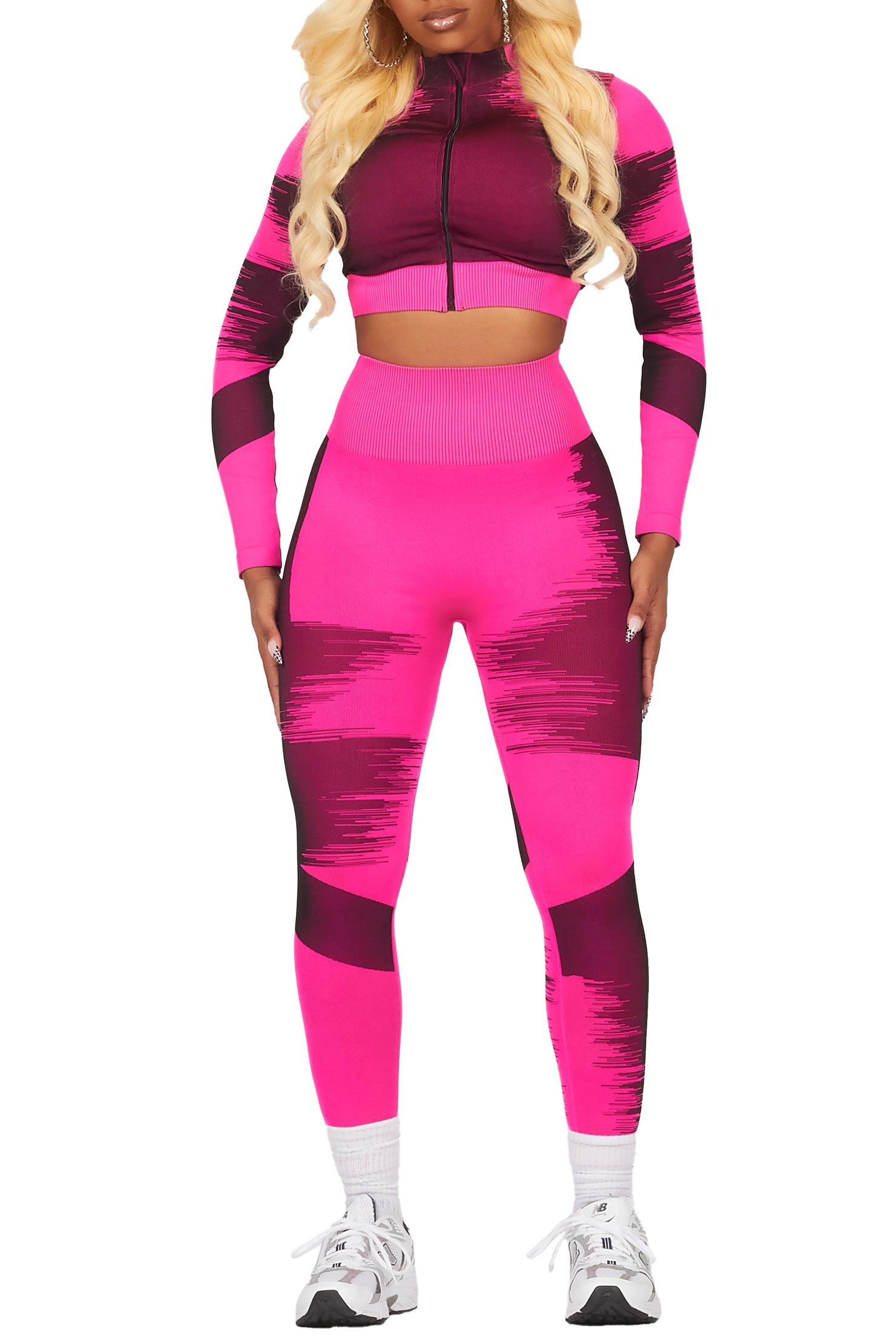 Alishia Fuchsia Active Set