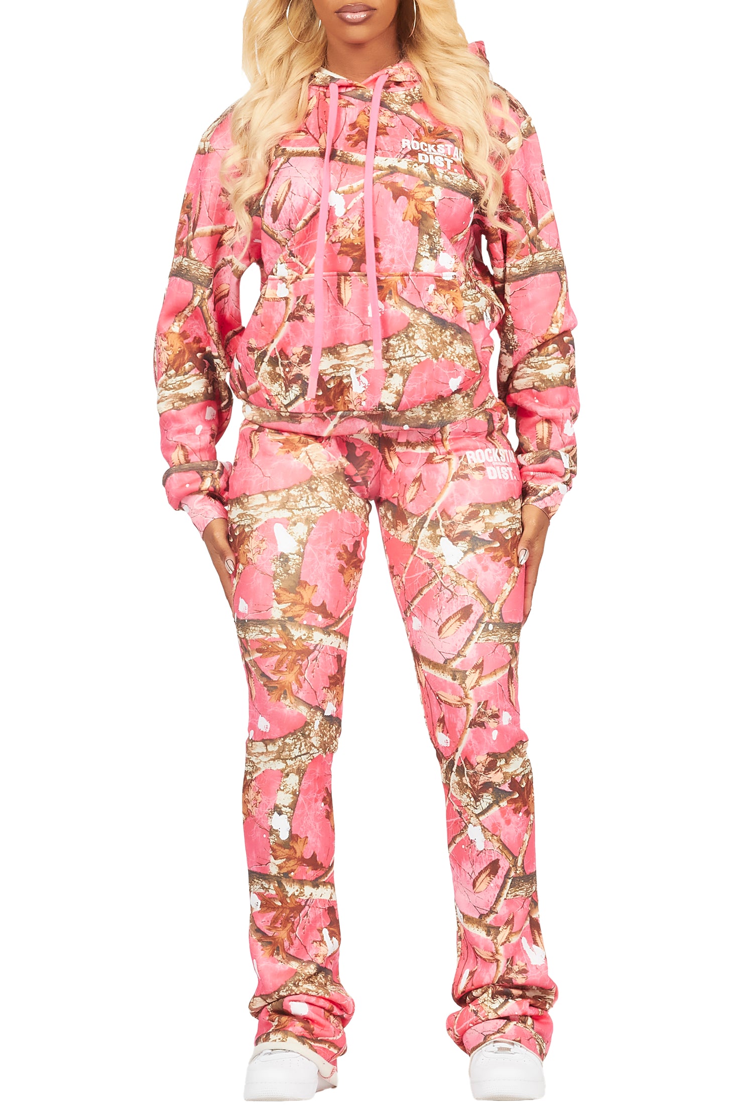 Hadley Pink Tree Camo Super Stacked Trackset
