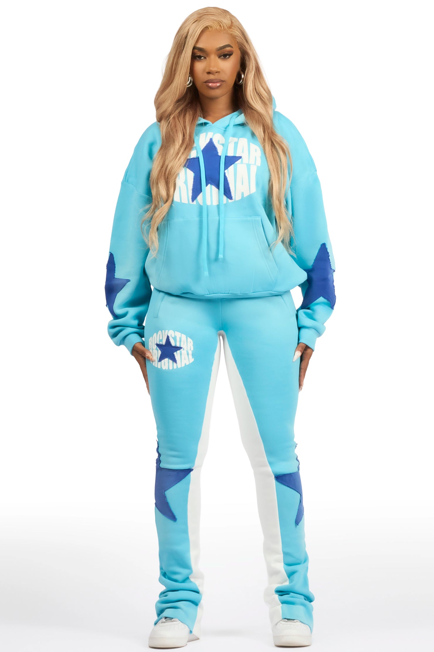 Kaliyah Bright Blue Super Stacked Trackset