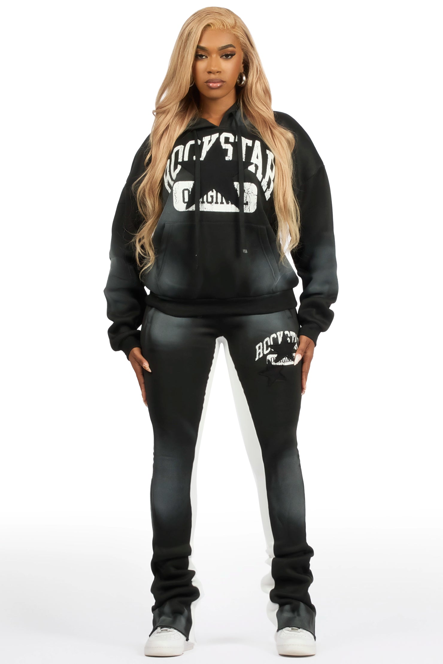 Donique Black Super Stacked Trackset