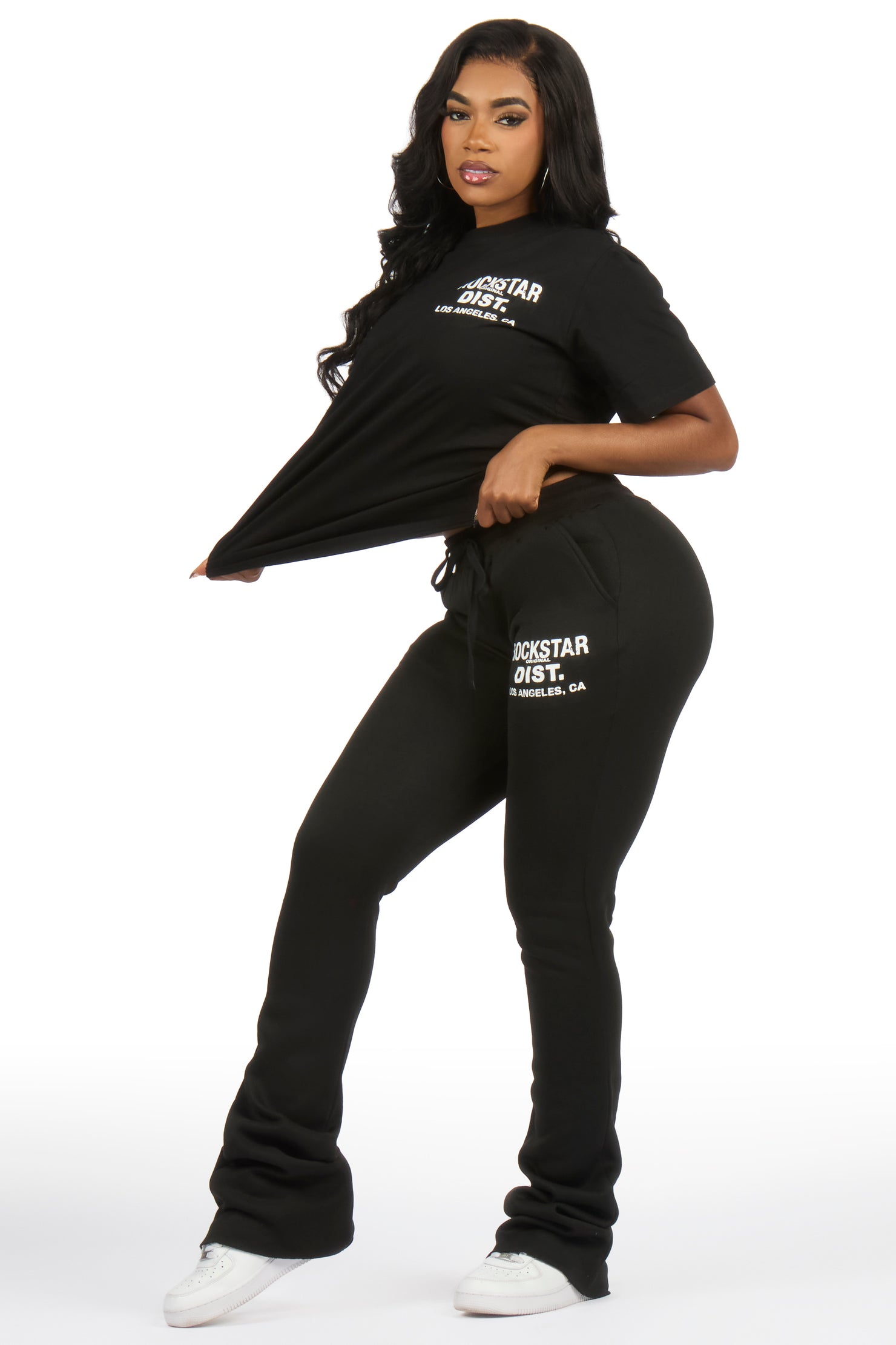 Dalasia 2.0 Black T-Shirt Track Set