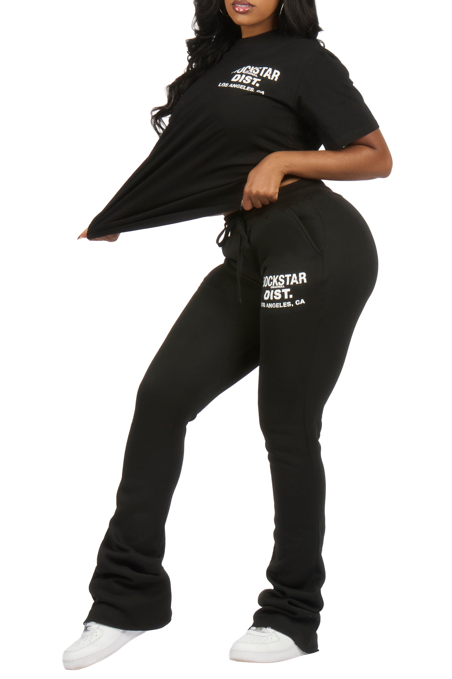 Dalasia 2.0 Black T-Shirt Track Set