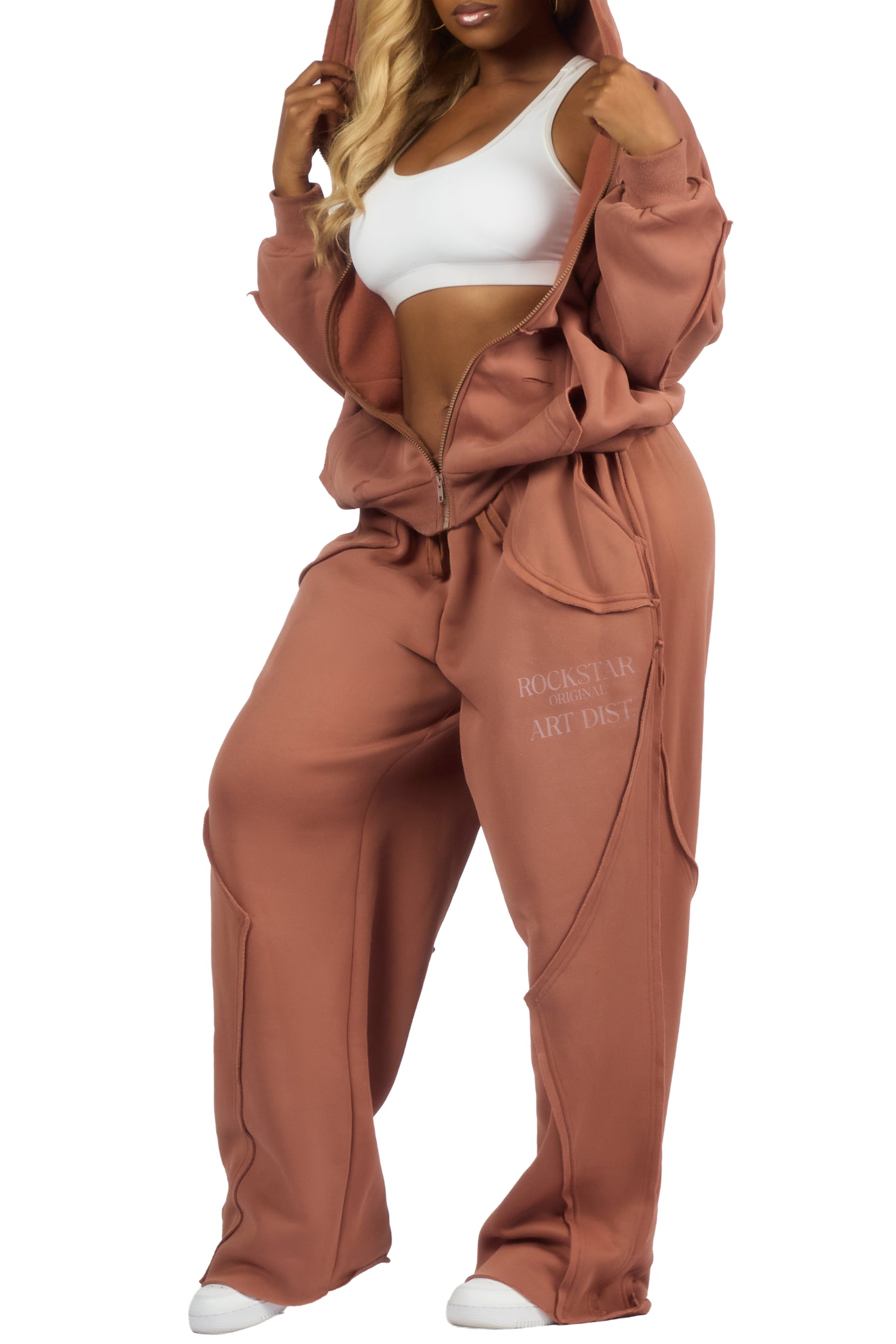 Jernyra Mocha Oversized Track Set