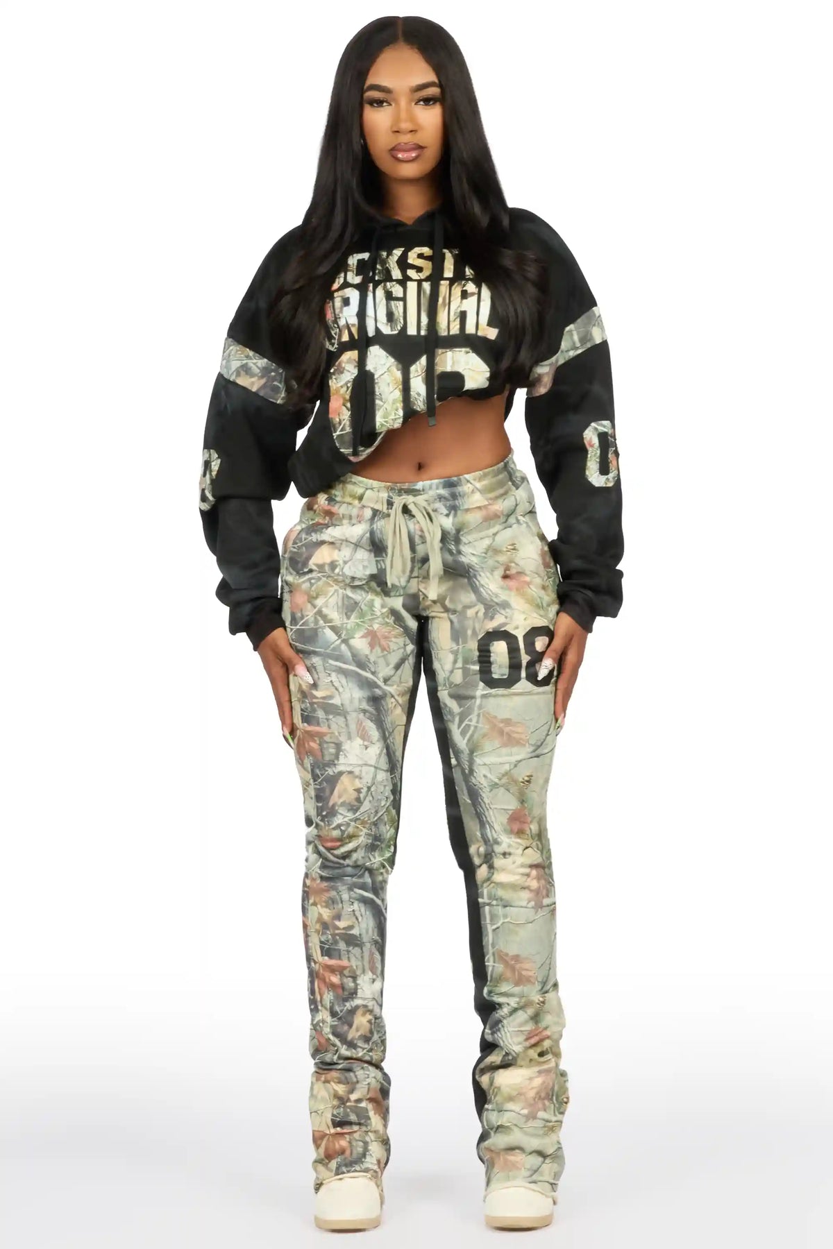 Eniyha Black/Camo Stacked Trackset