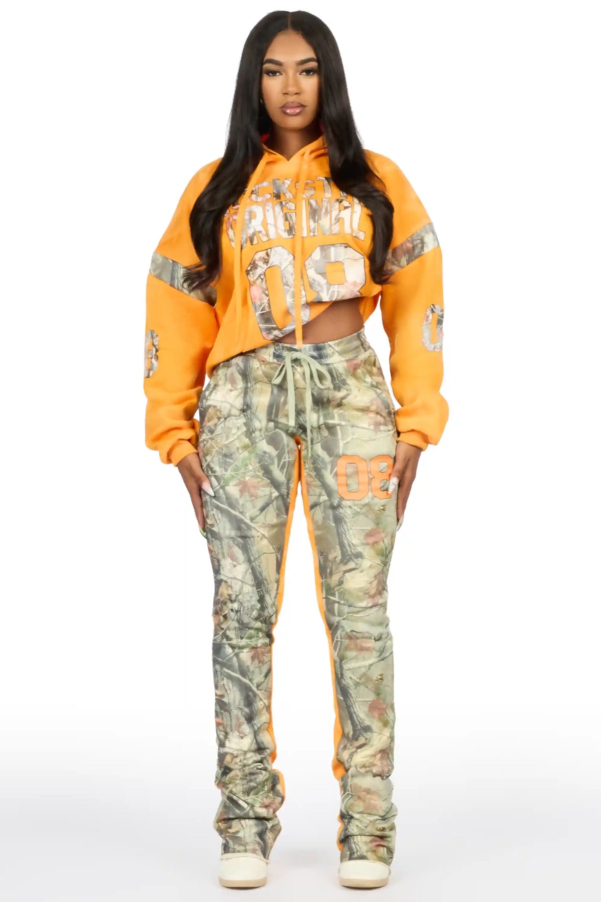 Eniyha Orange/Camo Stacked Trackset