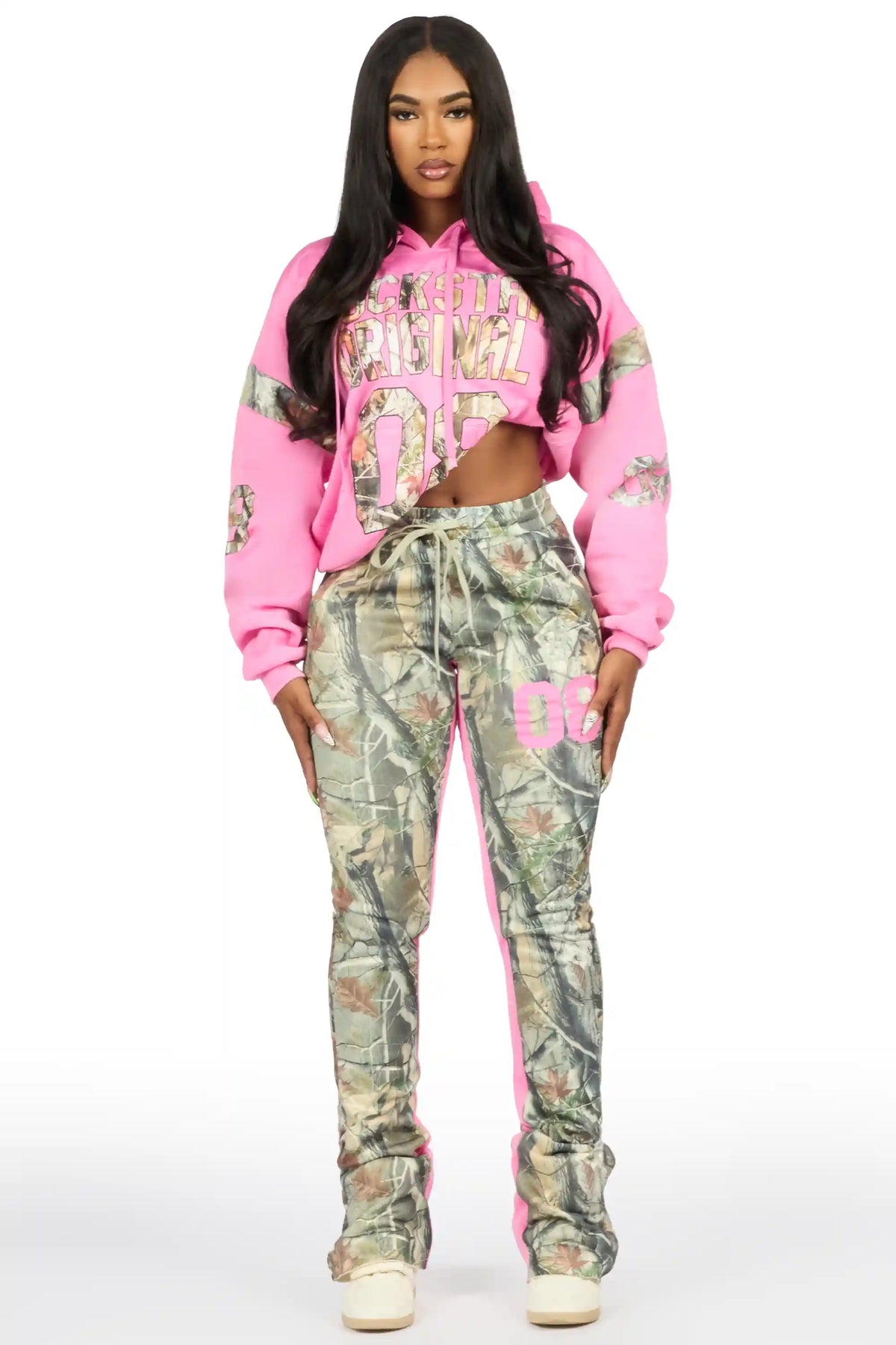 Eniyha Pink/Camo Stacked Trackset