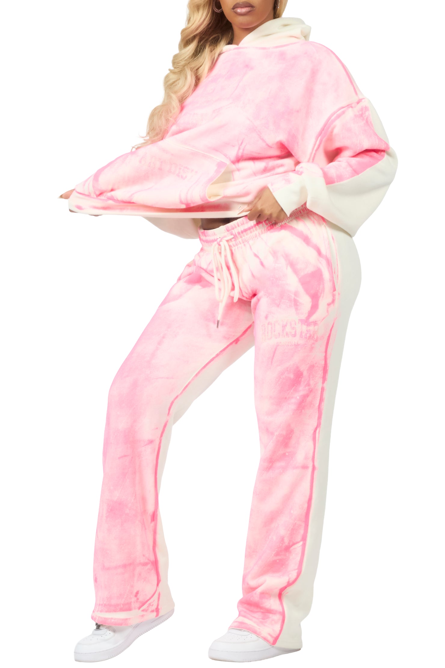 Keiana 3.0 Beige Relaxed Fit Track Set