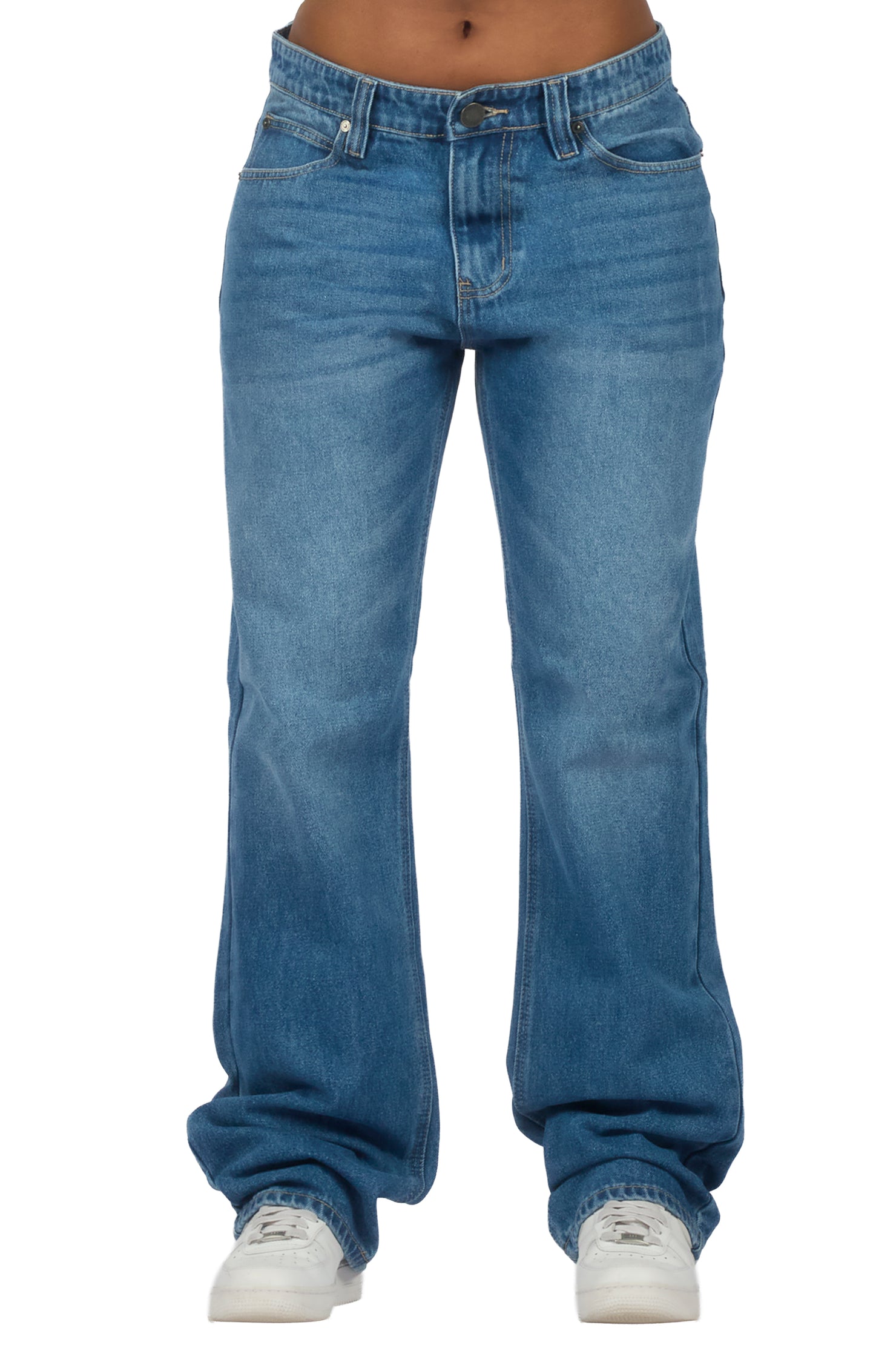 Shenette Light Wash Baggy Jean