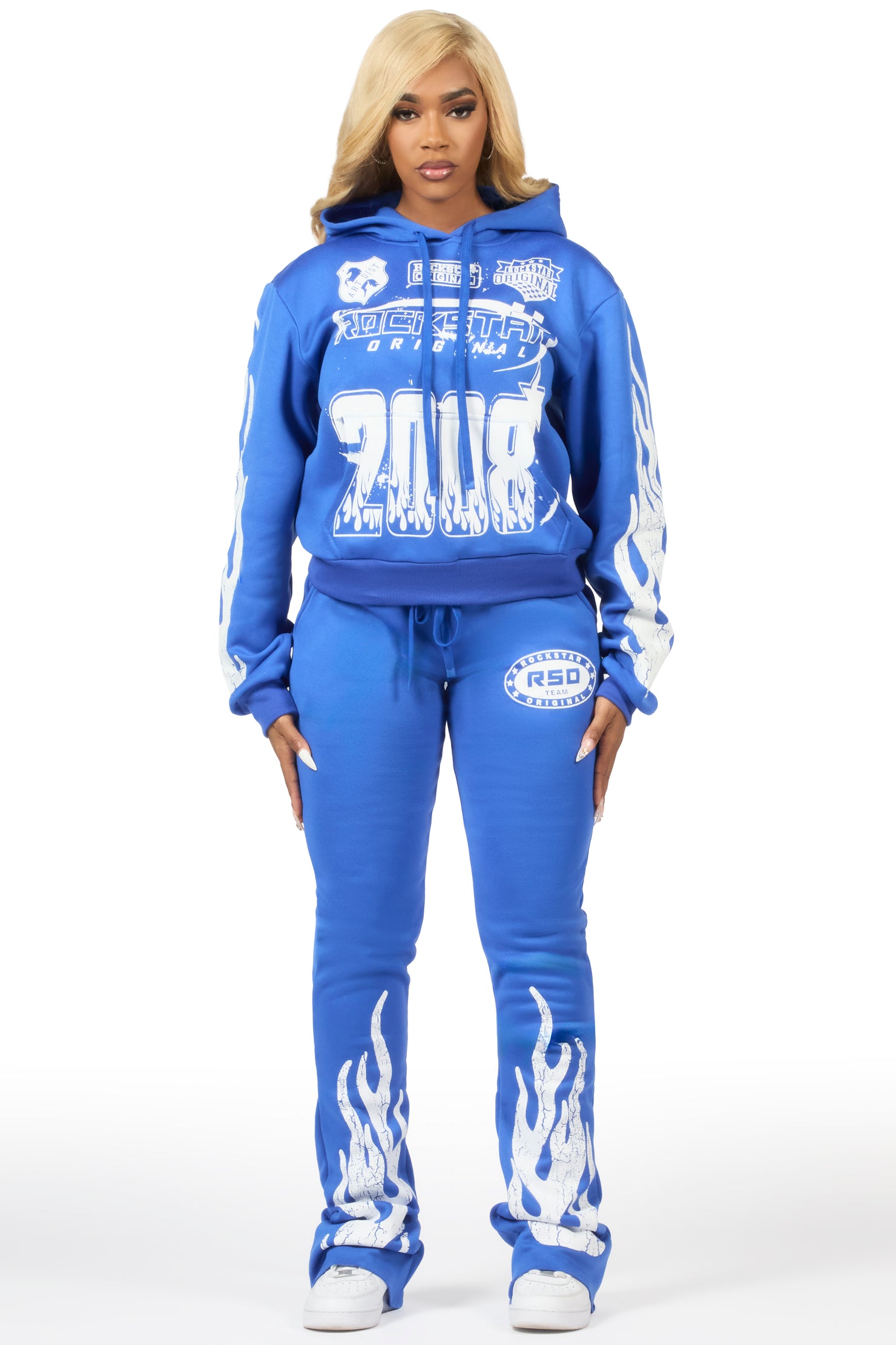 Esha 2.0 Royal Blue Super Stacked Flare Trackset