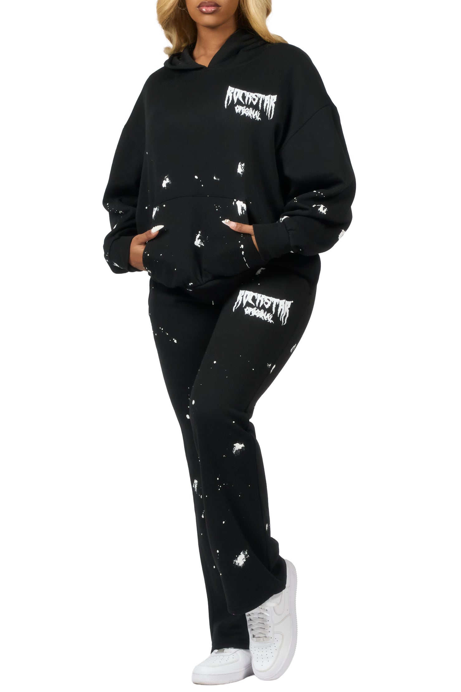 Hadley 2.0 Black Relaxed Fit Track Set