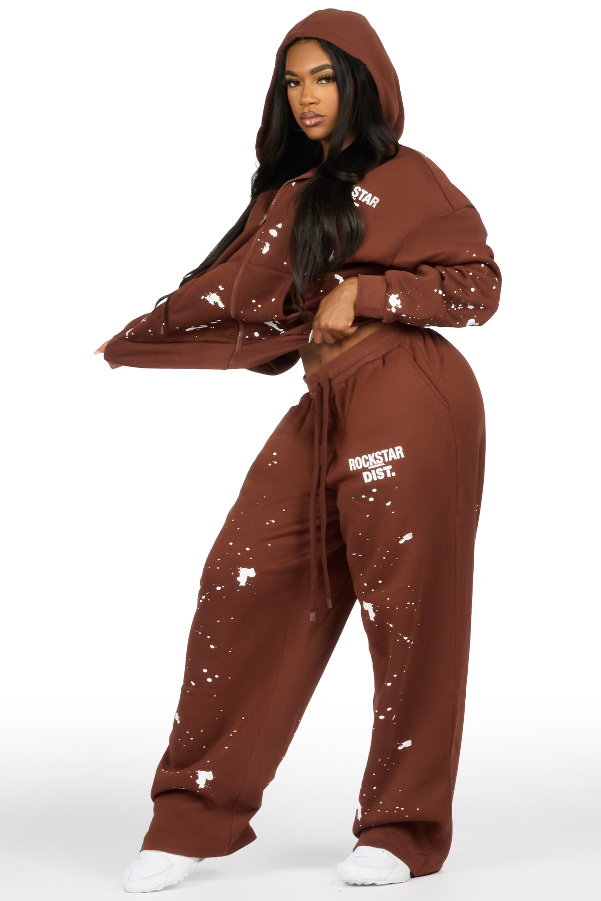 Halloway Brown Painted Baggy Track Set
