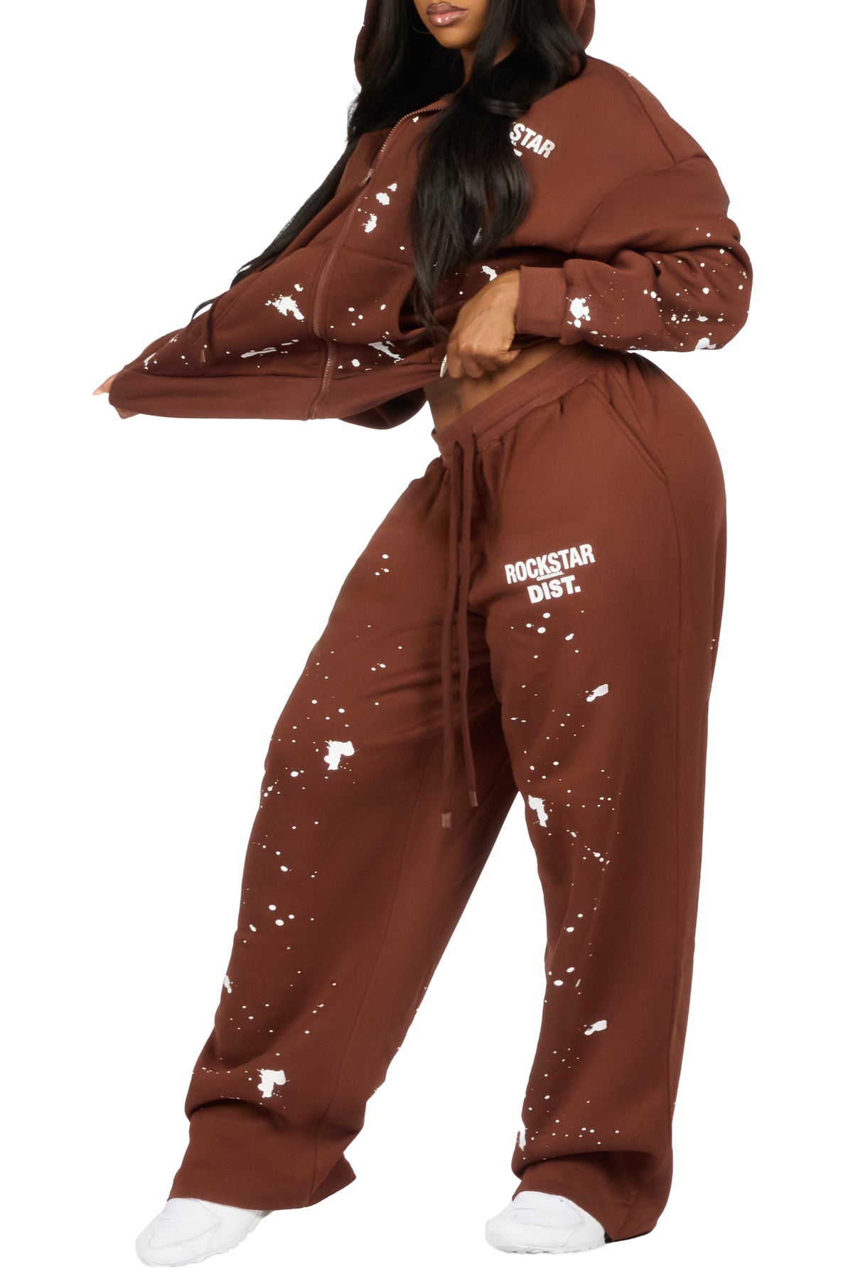 Halloway Brown Painted Baggy Track Set